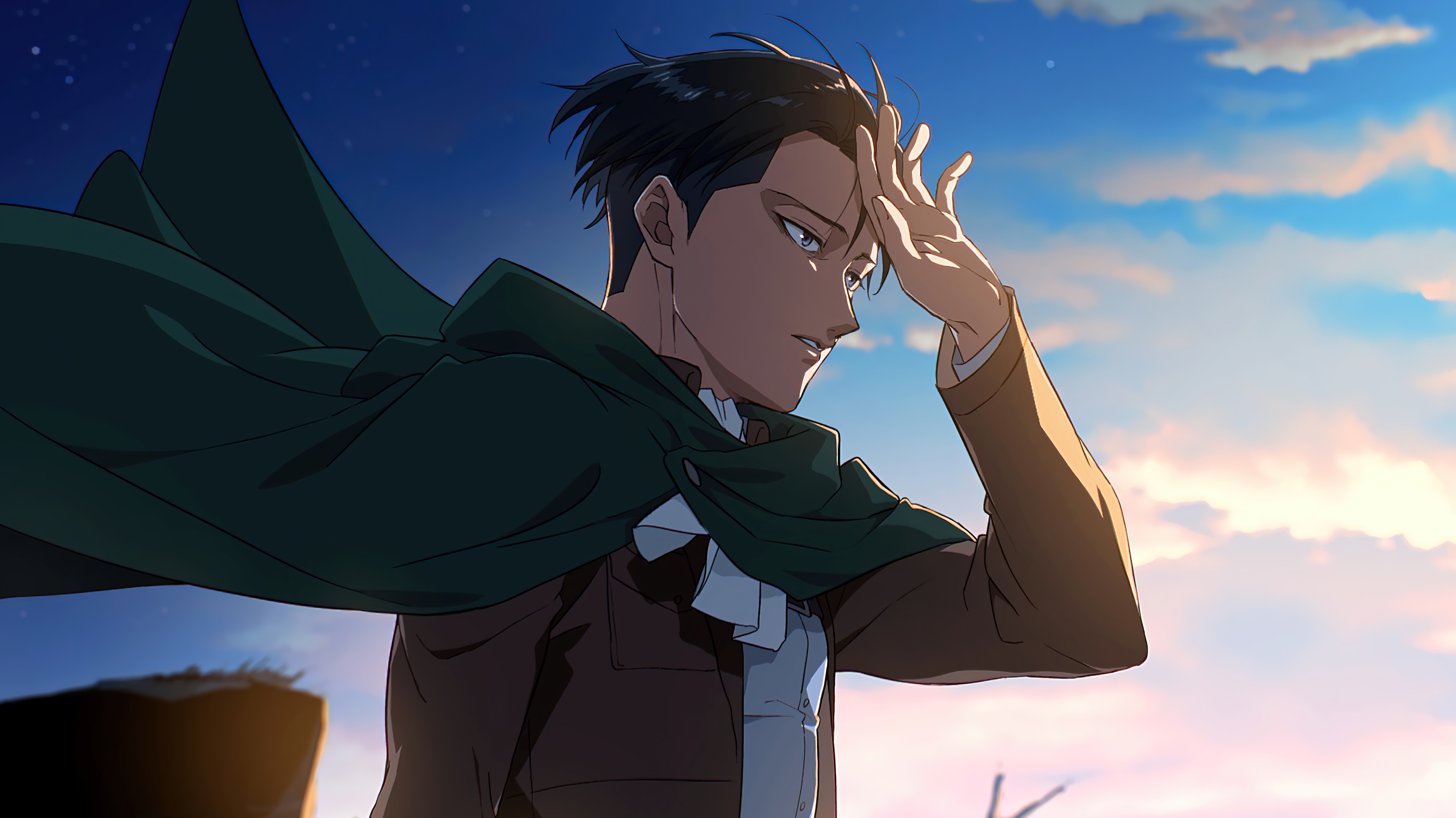 Levi Ackerman from Attack on Titan 4K HD Wallpaper