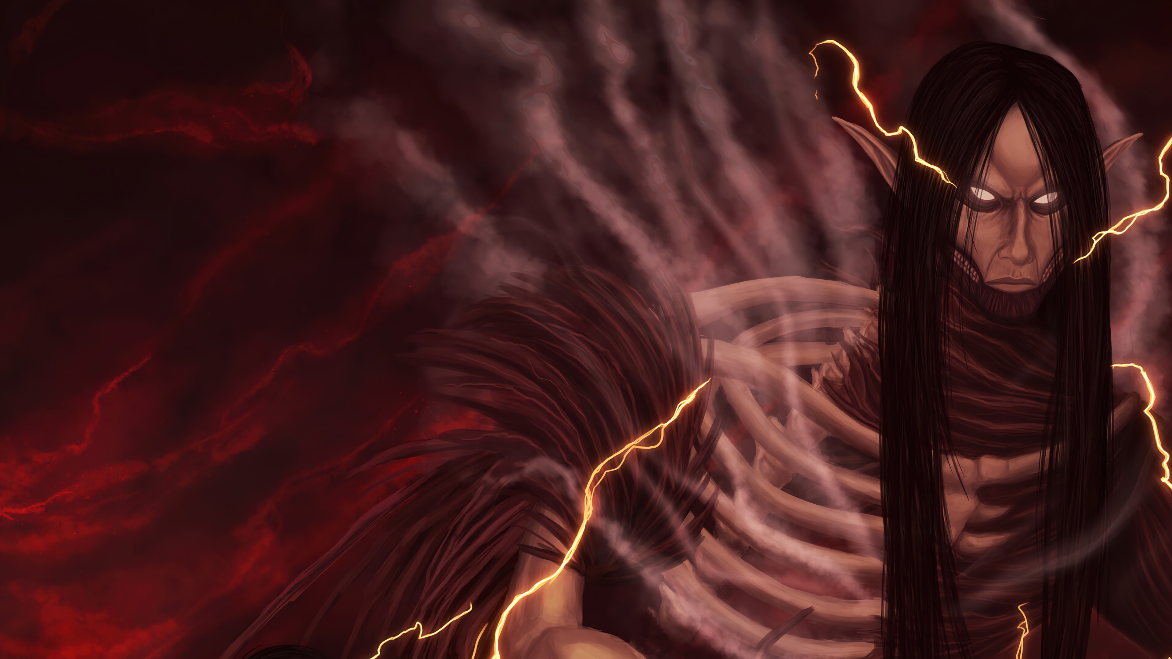 Eren Yeager from Attack on Titan 4K HD Wallpaper