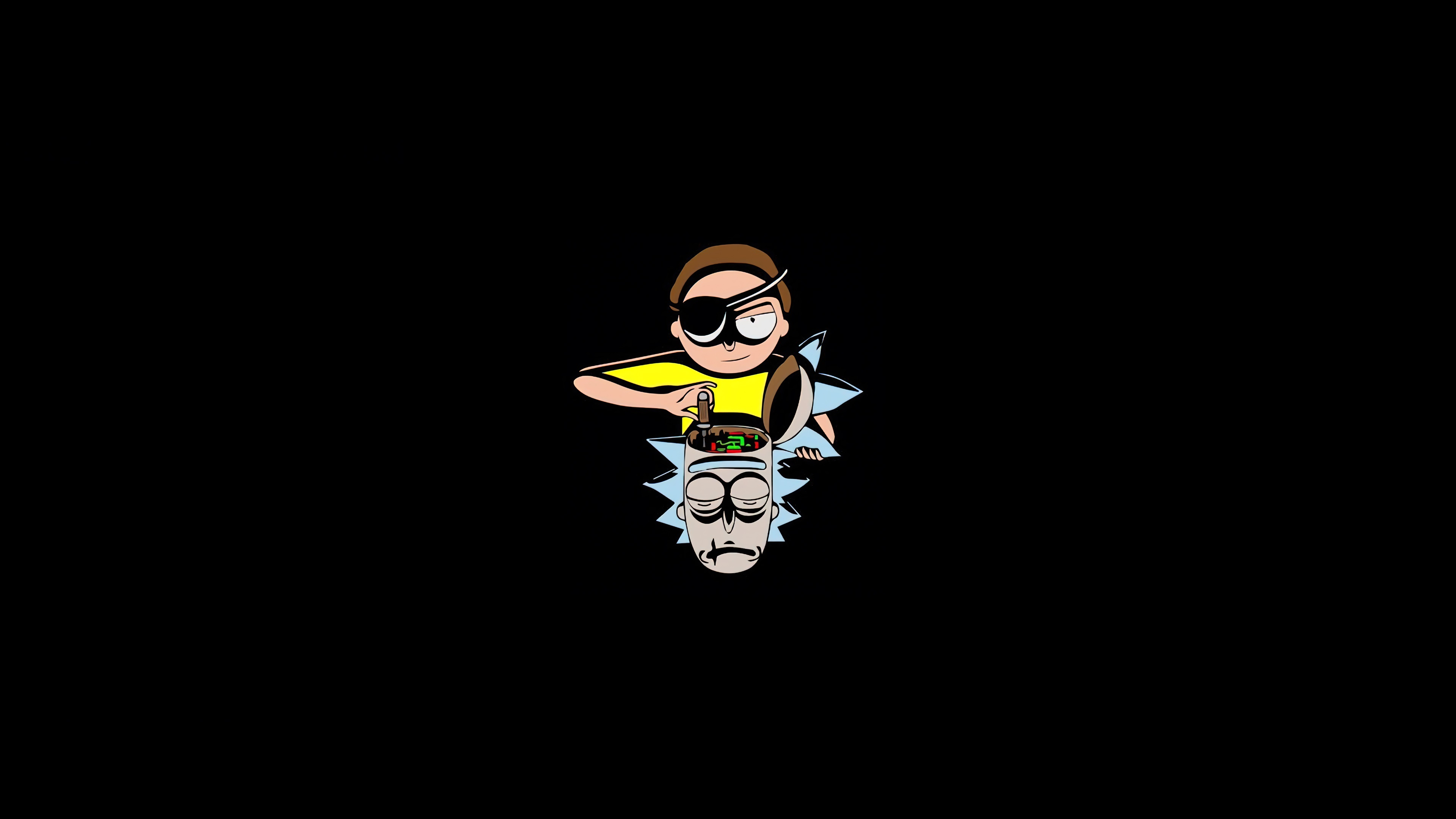 Evil Morty from Rick and Morty 4K HD Wallpaper