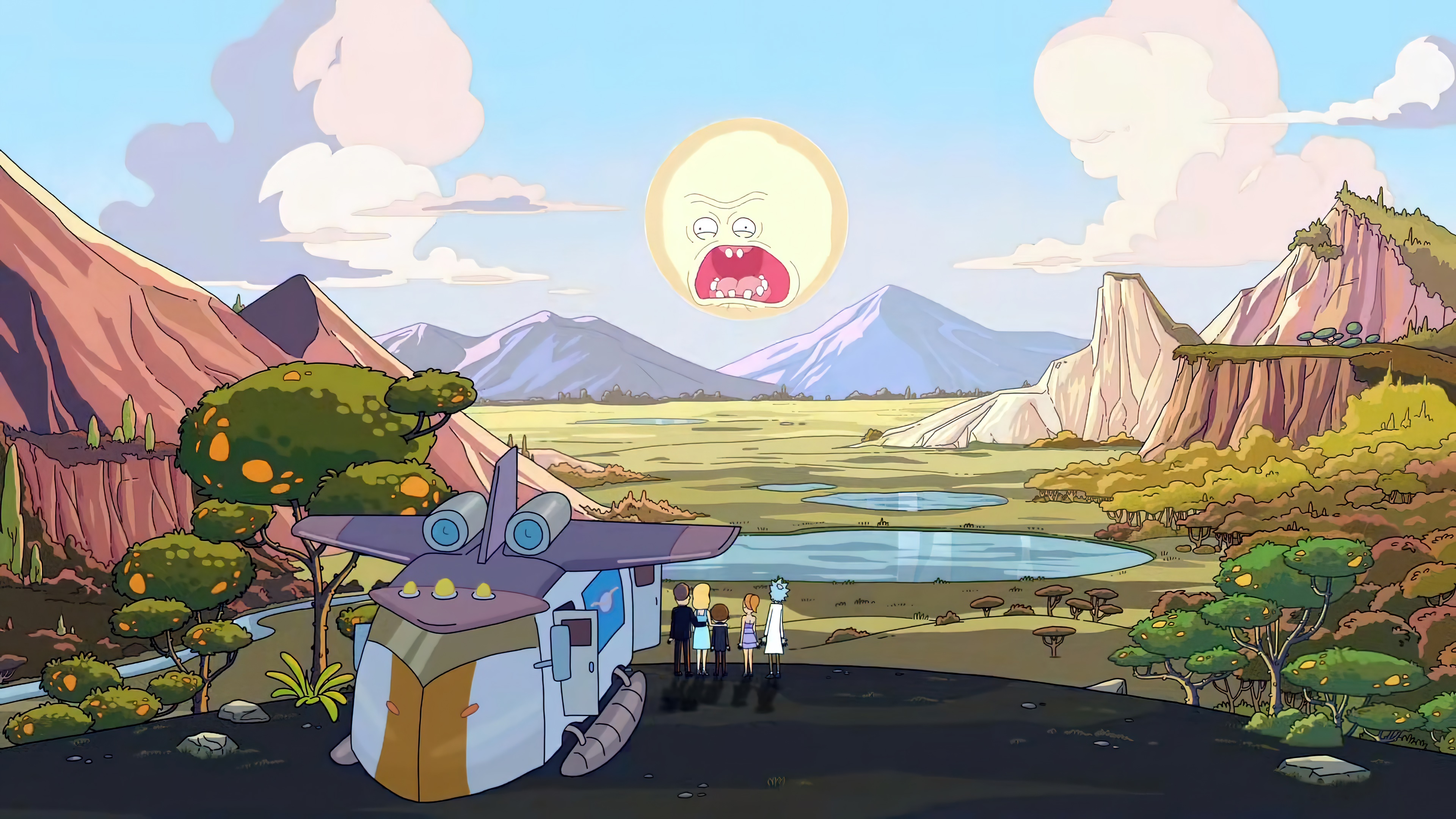 Rick and Morty 4K HD Wallpaper