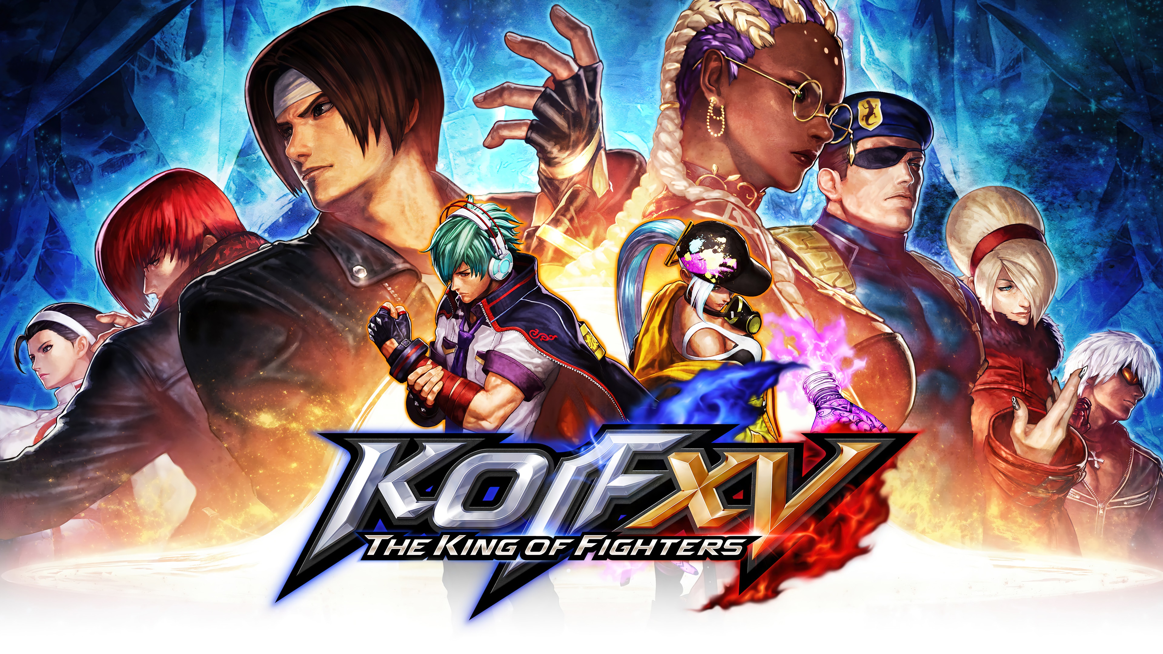 The King of Fighters XV Characters 4K HD Wallpaper