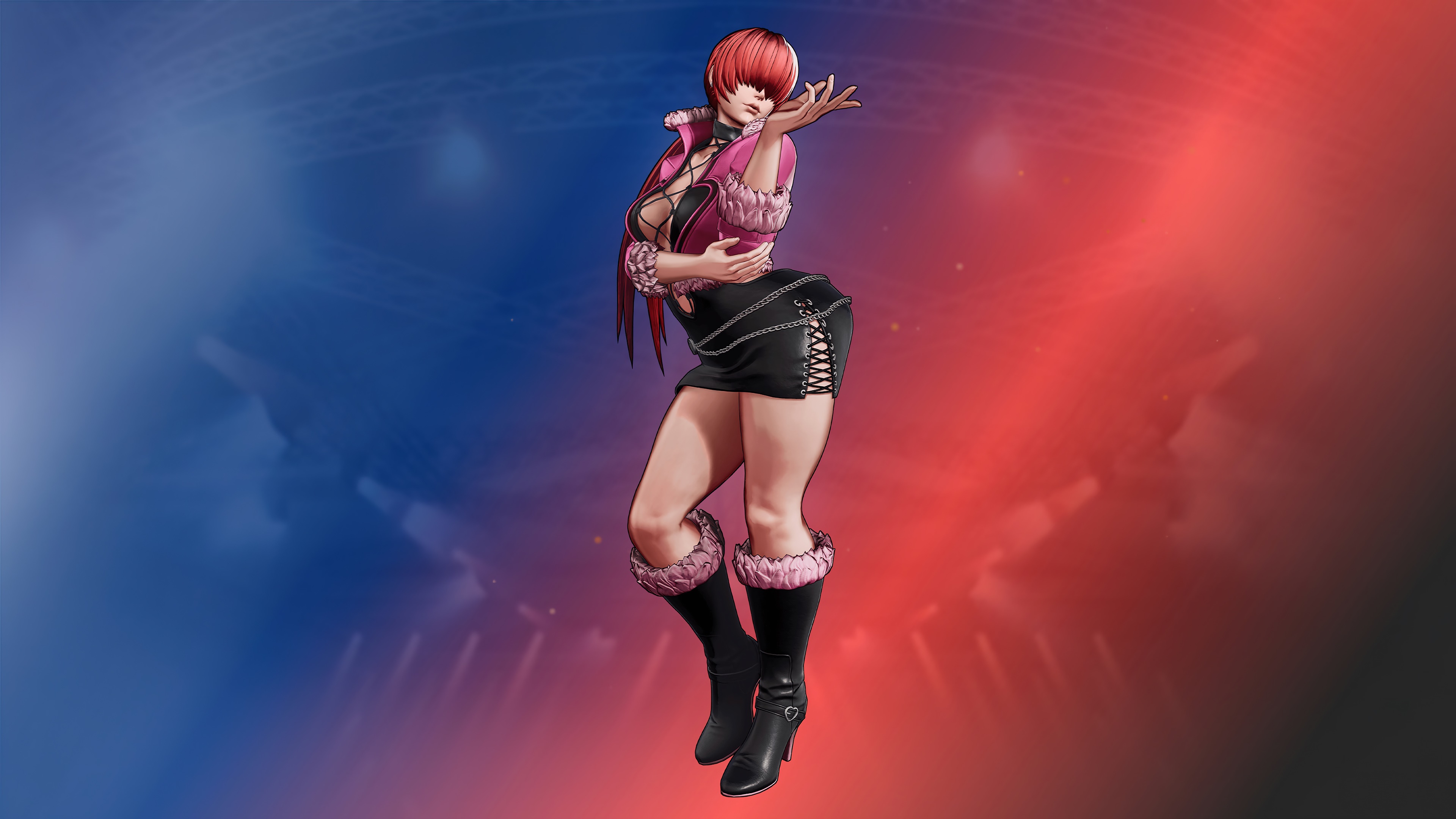 Shermie from The King of Fighters XV 4K HD Wallpaper