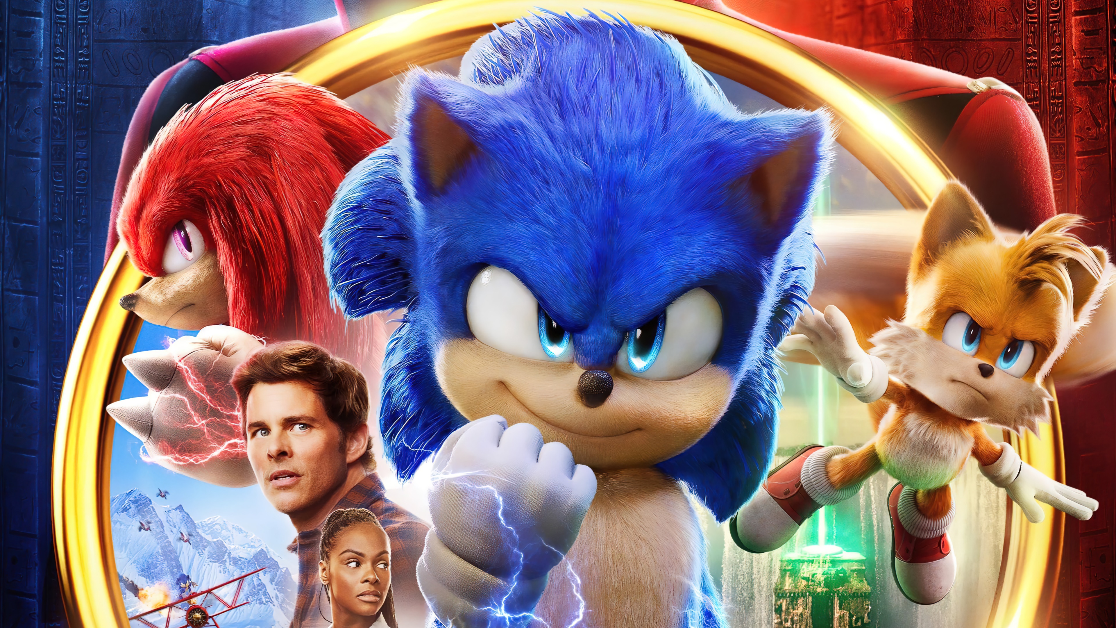 Sonic the Hedgehog 2 Poster 4K HD Wallpaper