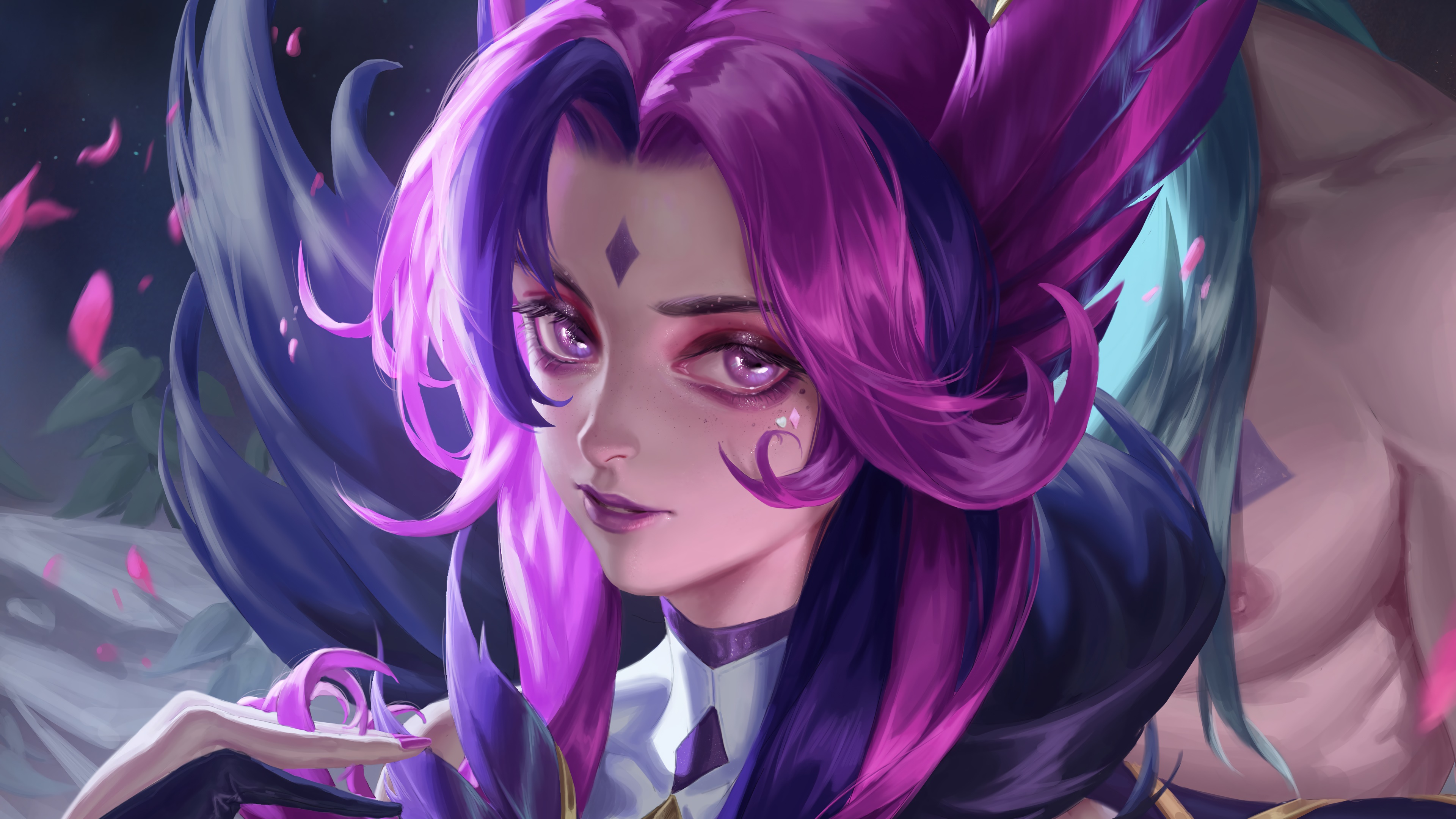 Star Guardian Xayah from League of Legends 4K HD Wallpaper