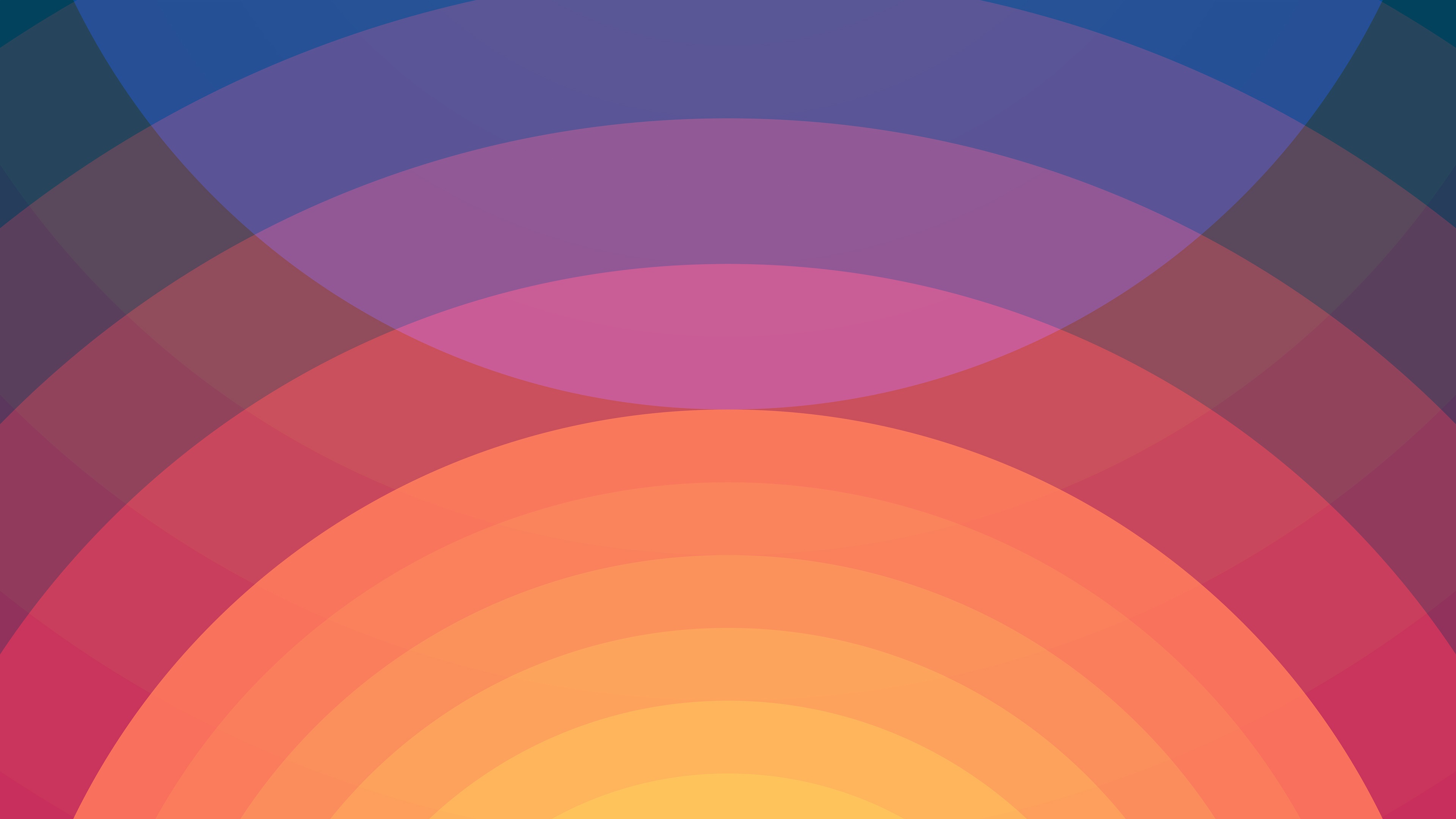 Abstract sunset gradient digital art 4K HD Wallpaper