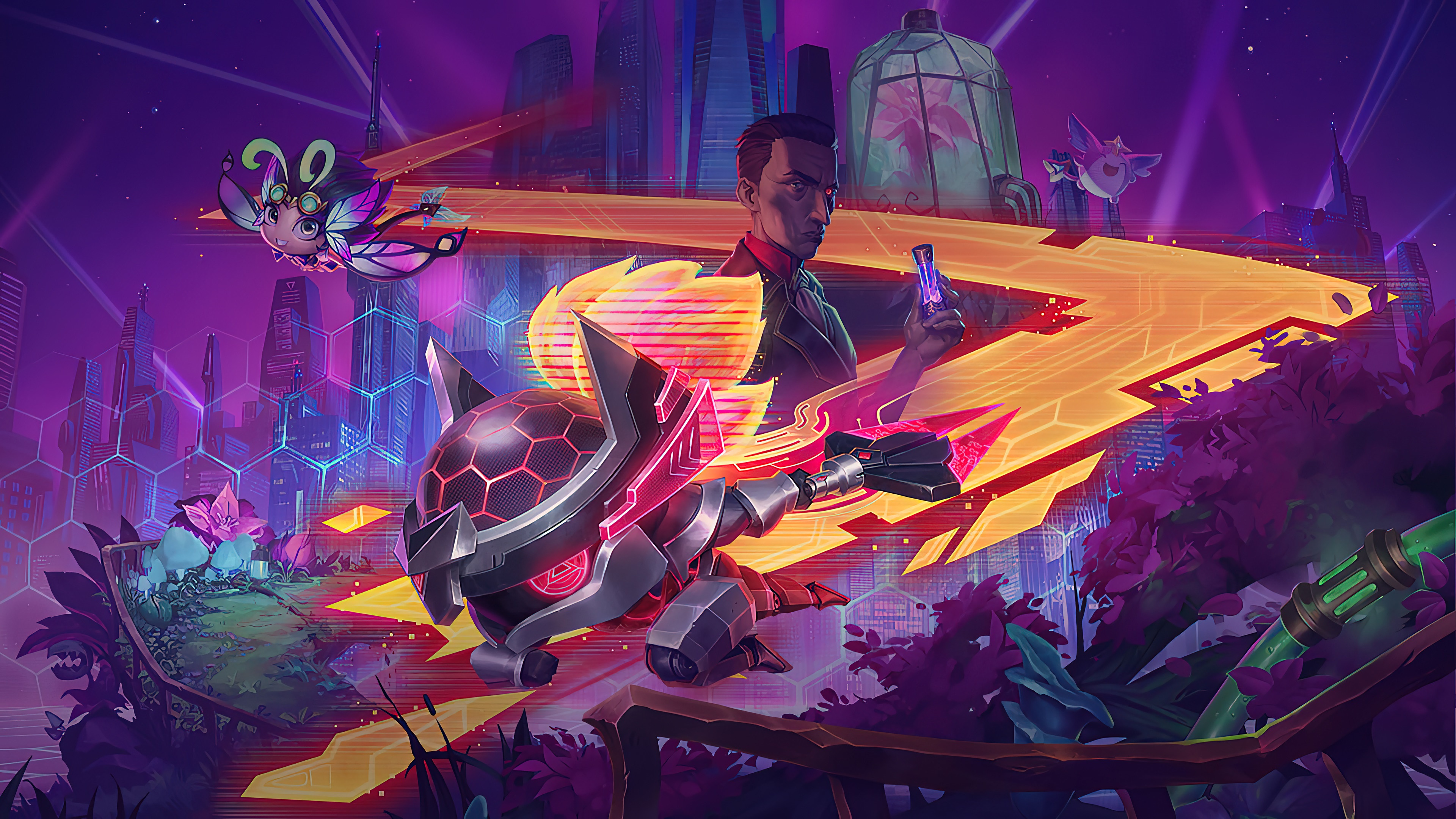 Silco from Teamfight Tactics with Project Abyssia HD Wallpaper