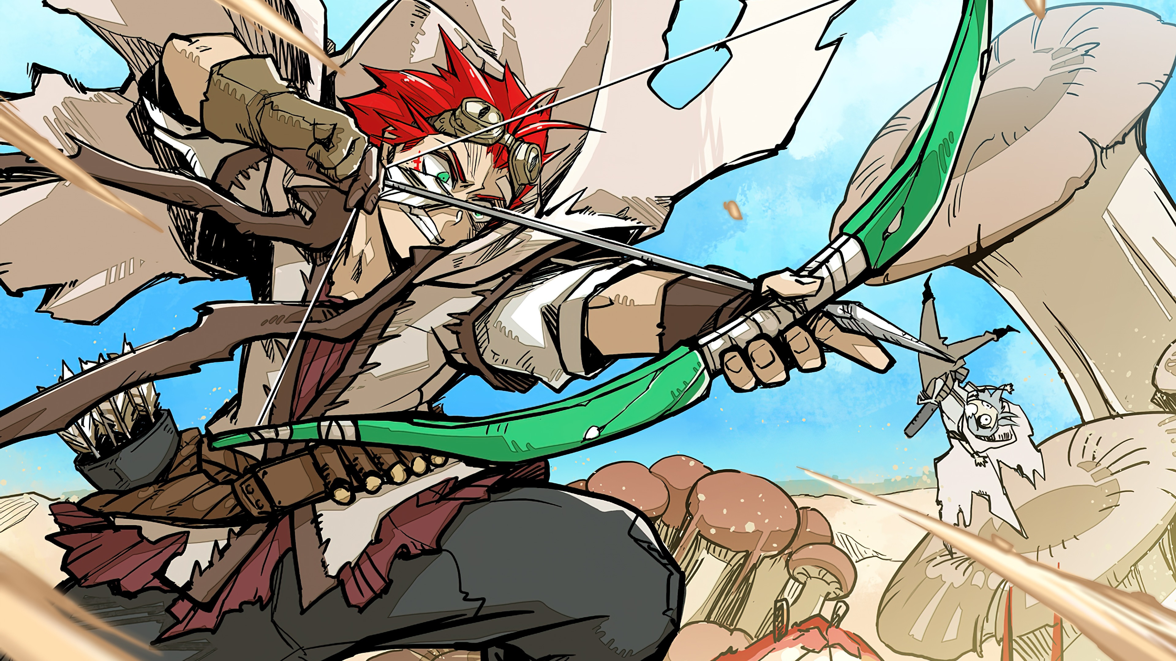 Bisco Akaboshi from Rust-Eater Bisco HD Wallpaper