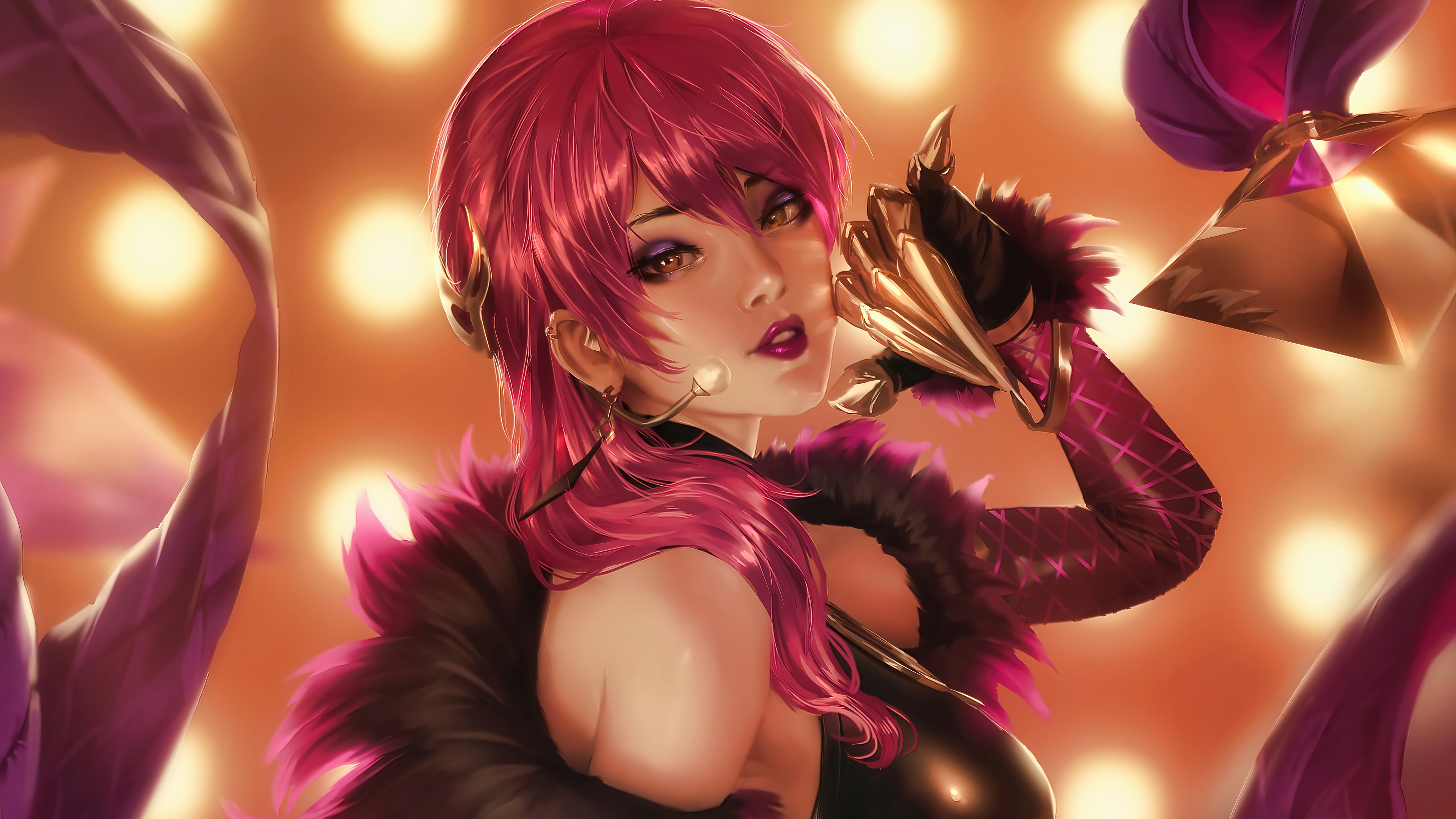 Evelynn from League of Legends KDA 4K HD Wallpaper