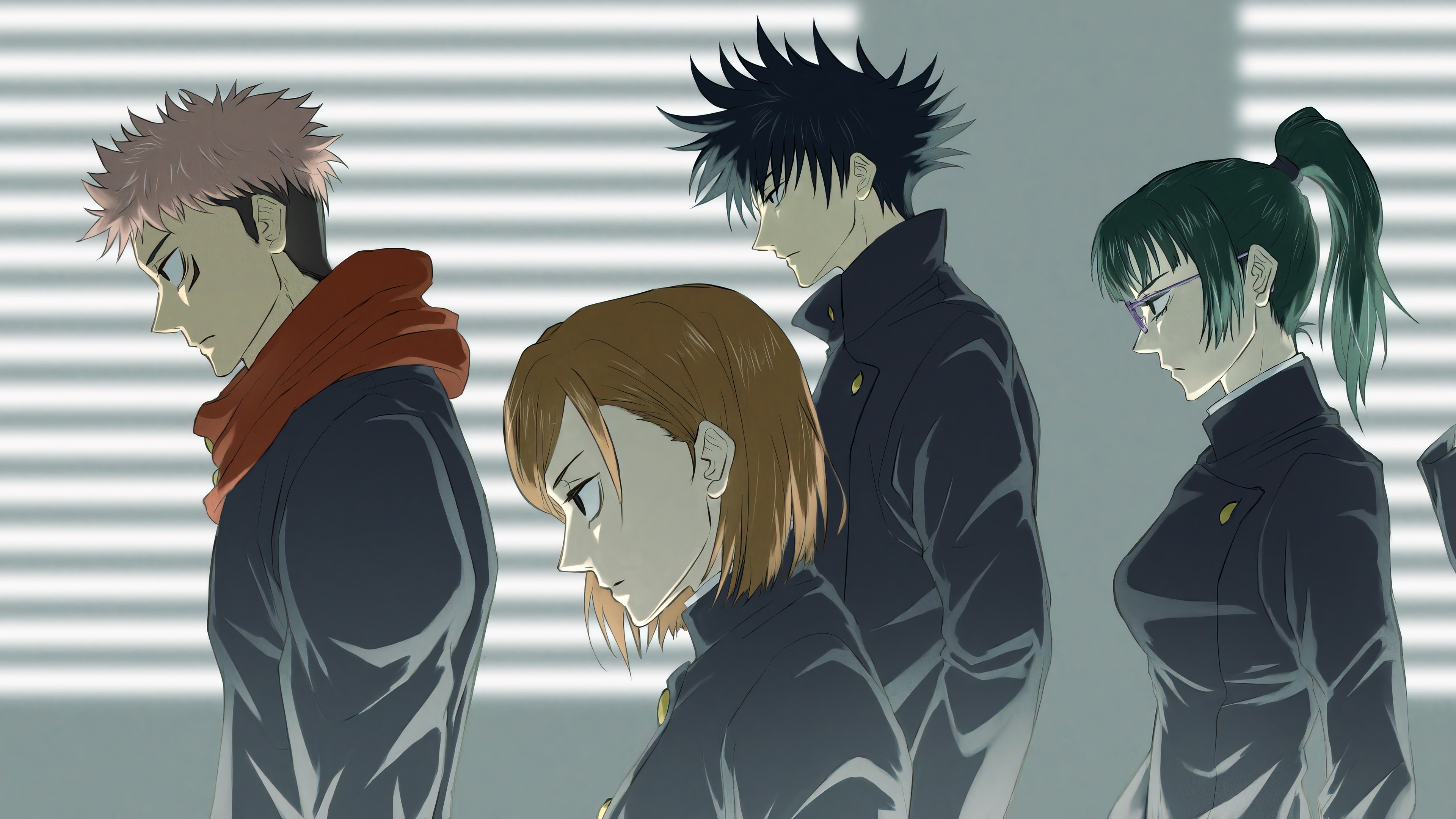 Jujutsu Kaisen characters in 4K HD Wallpaper