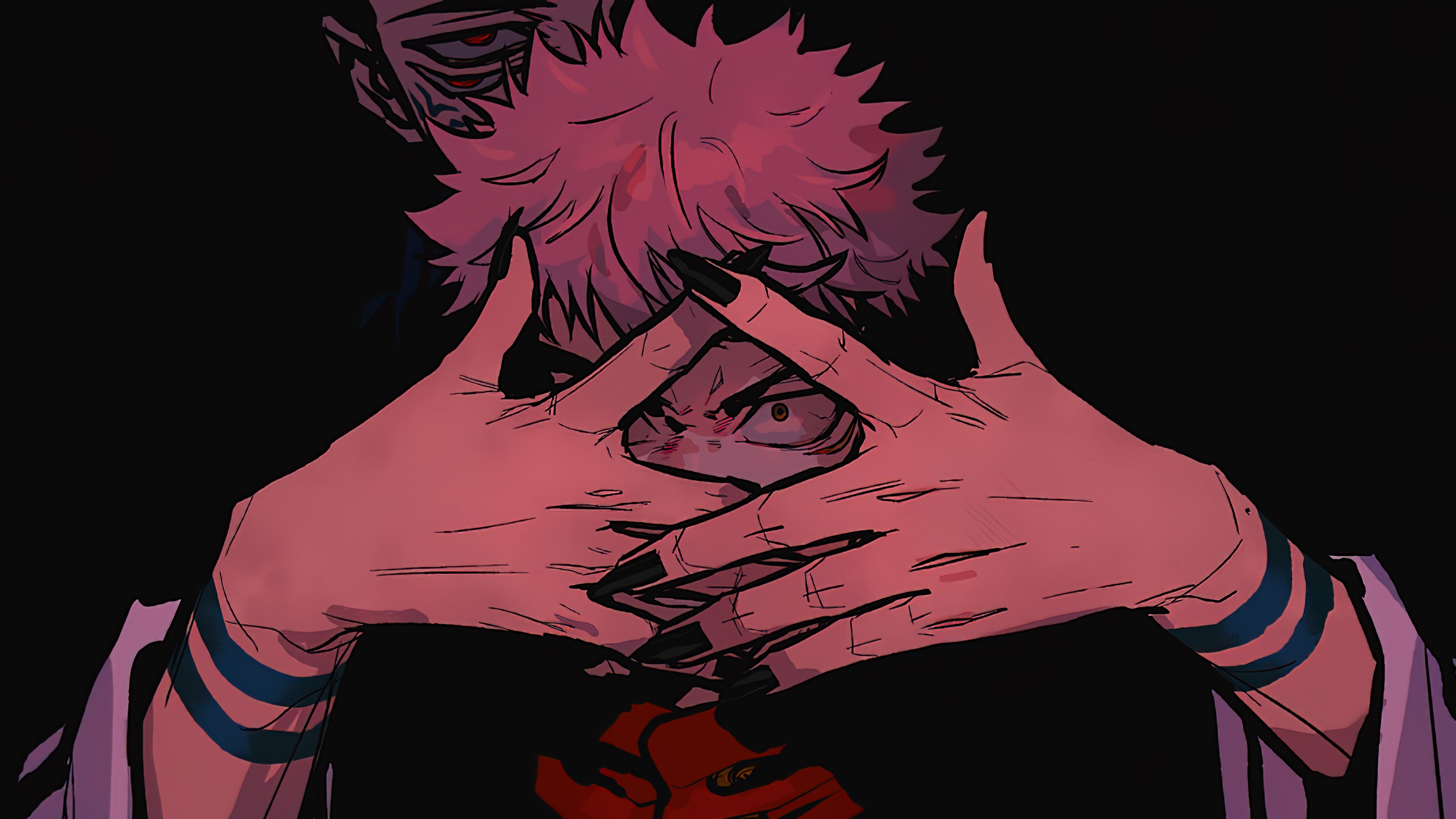Sukuna from Jujutsu Kaisen 4K HD Wallpaper