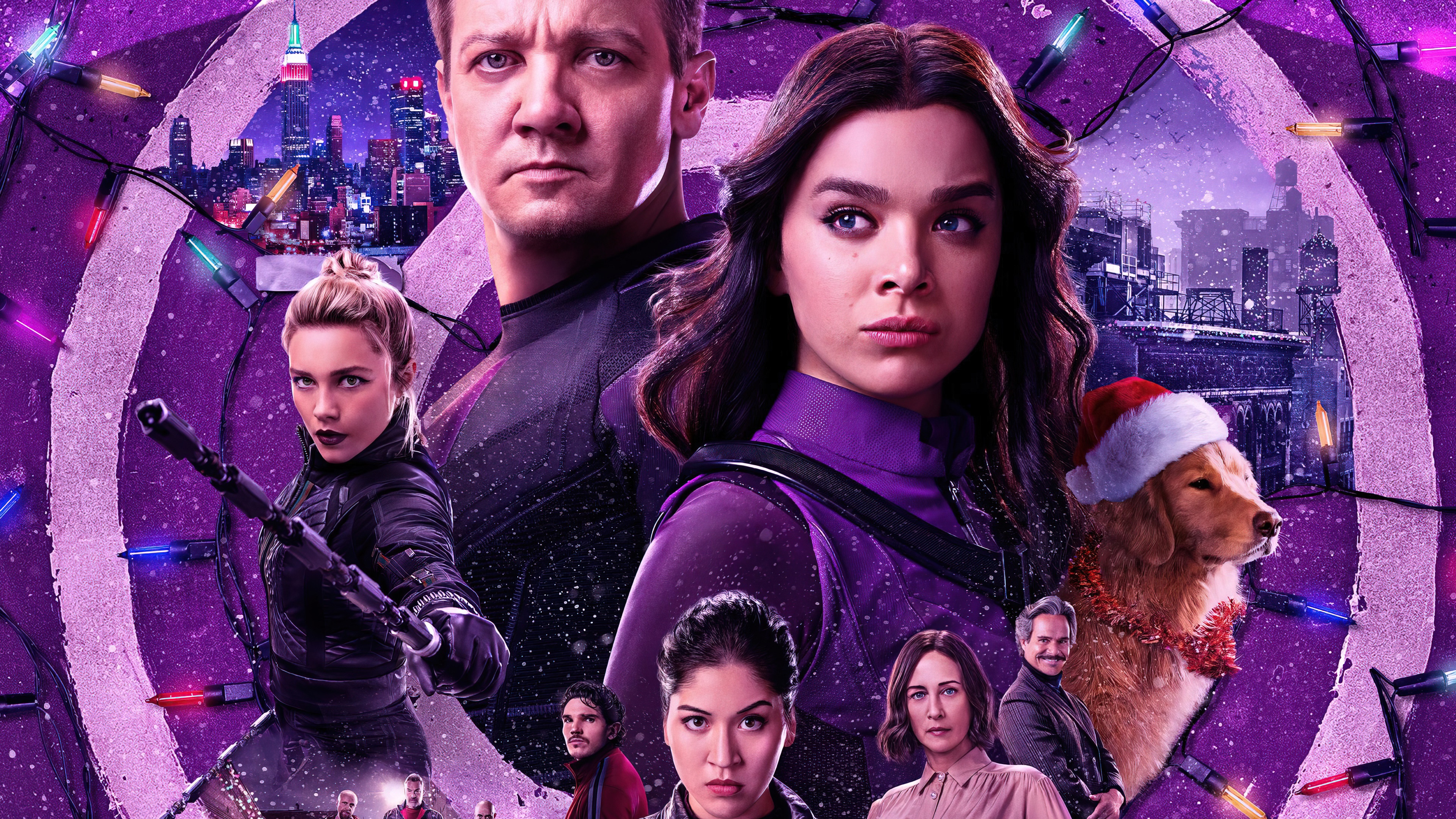 Hawkeye from Disney series 4K HD Wallpaper