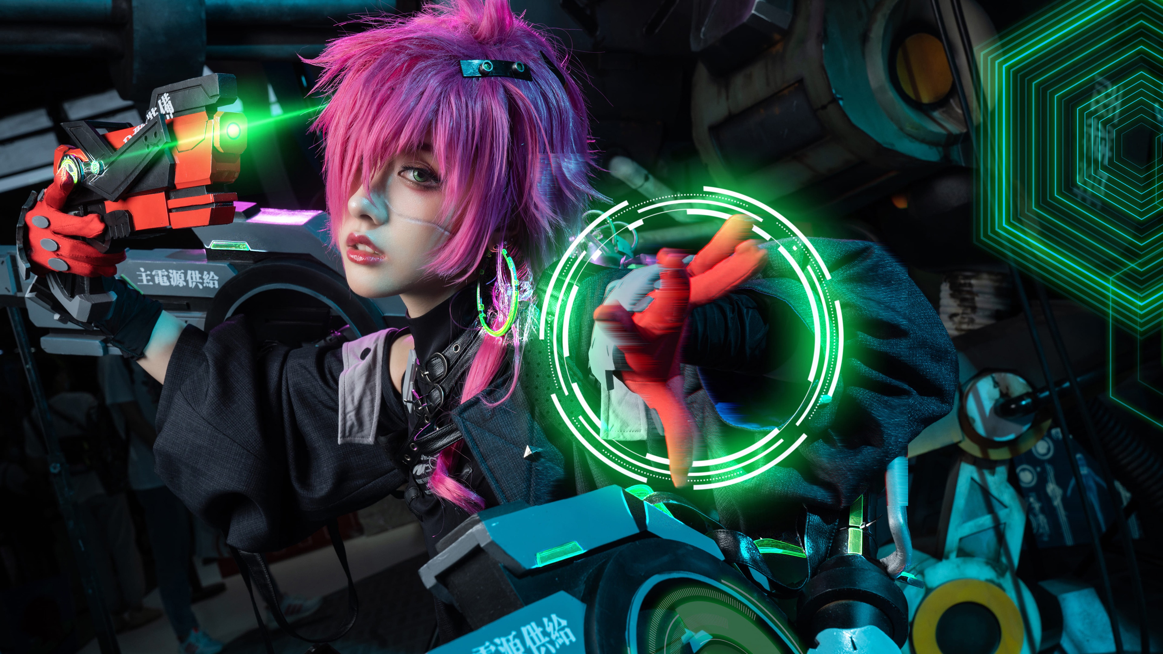 Nemesis from Tower of Fantasy 4K Cosplay HD Wallpaper