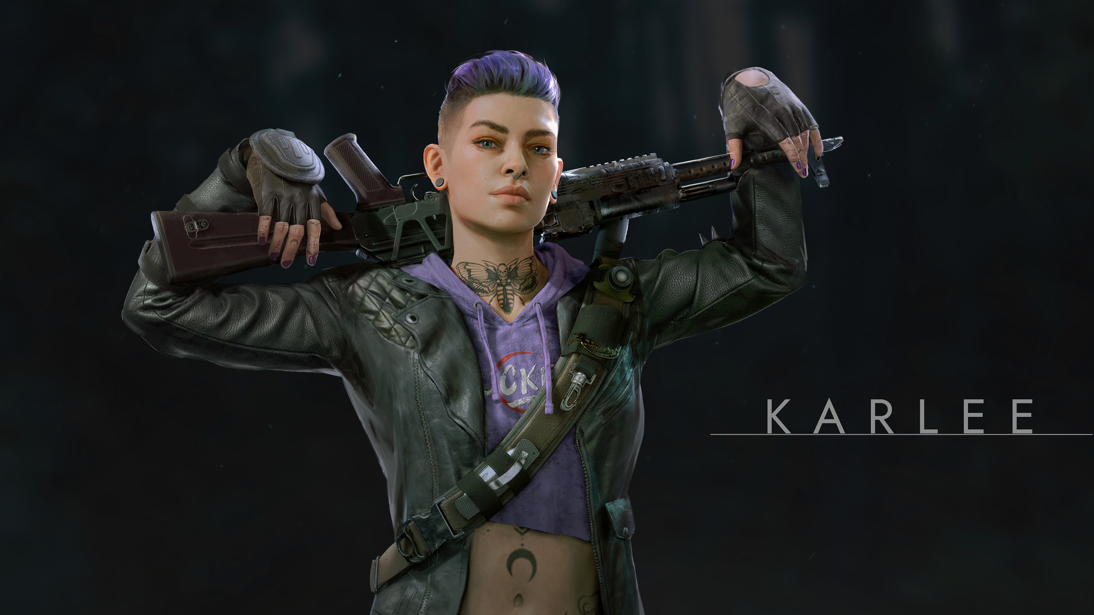 Karlee from Back 4 Blood 4K HD Wallpaper