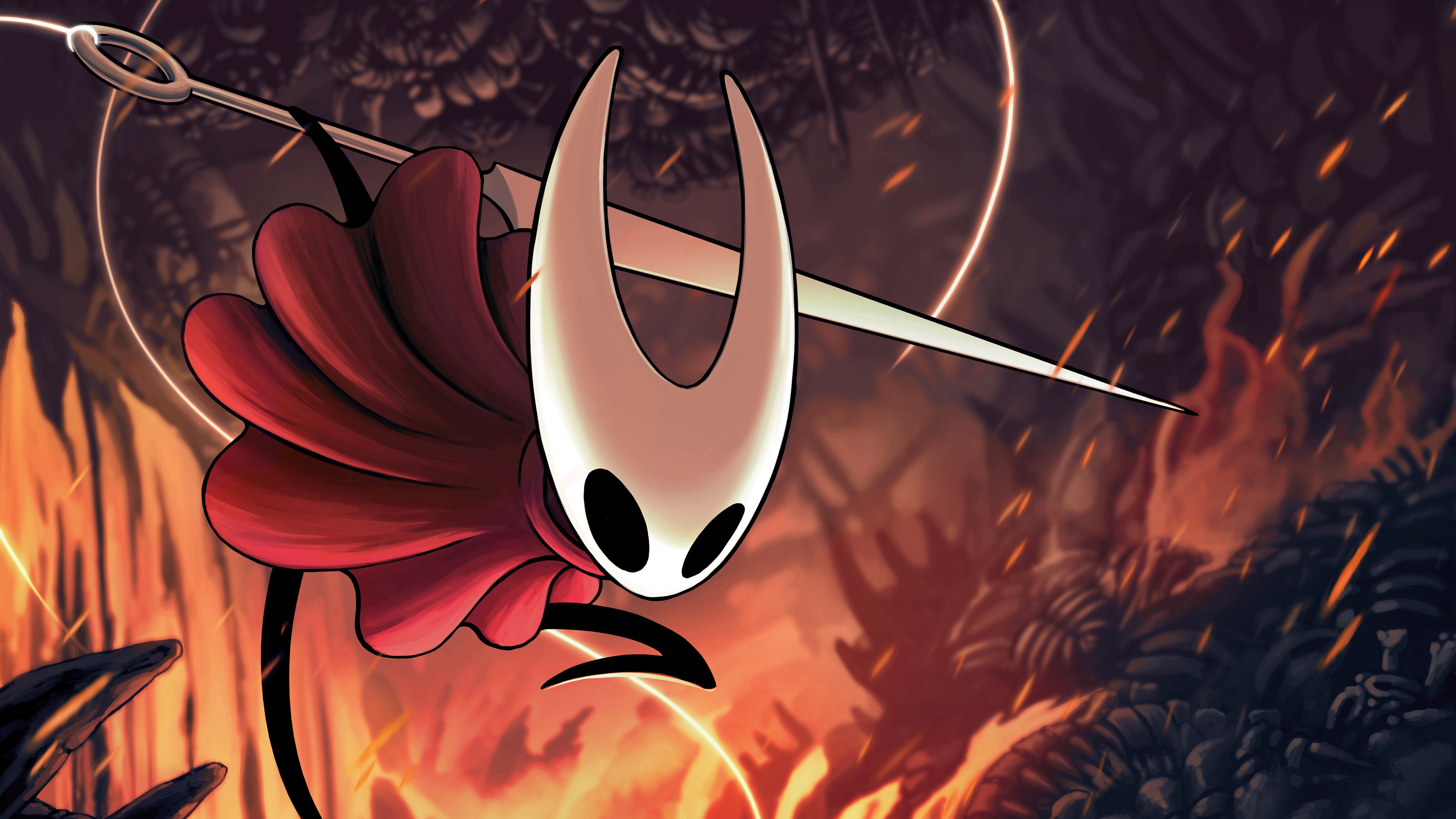Hornet from Hollow Knight: Silksong 4K HD Wallpaper
