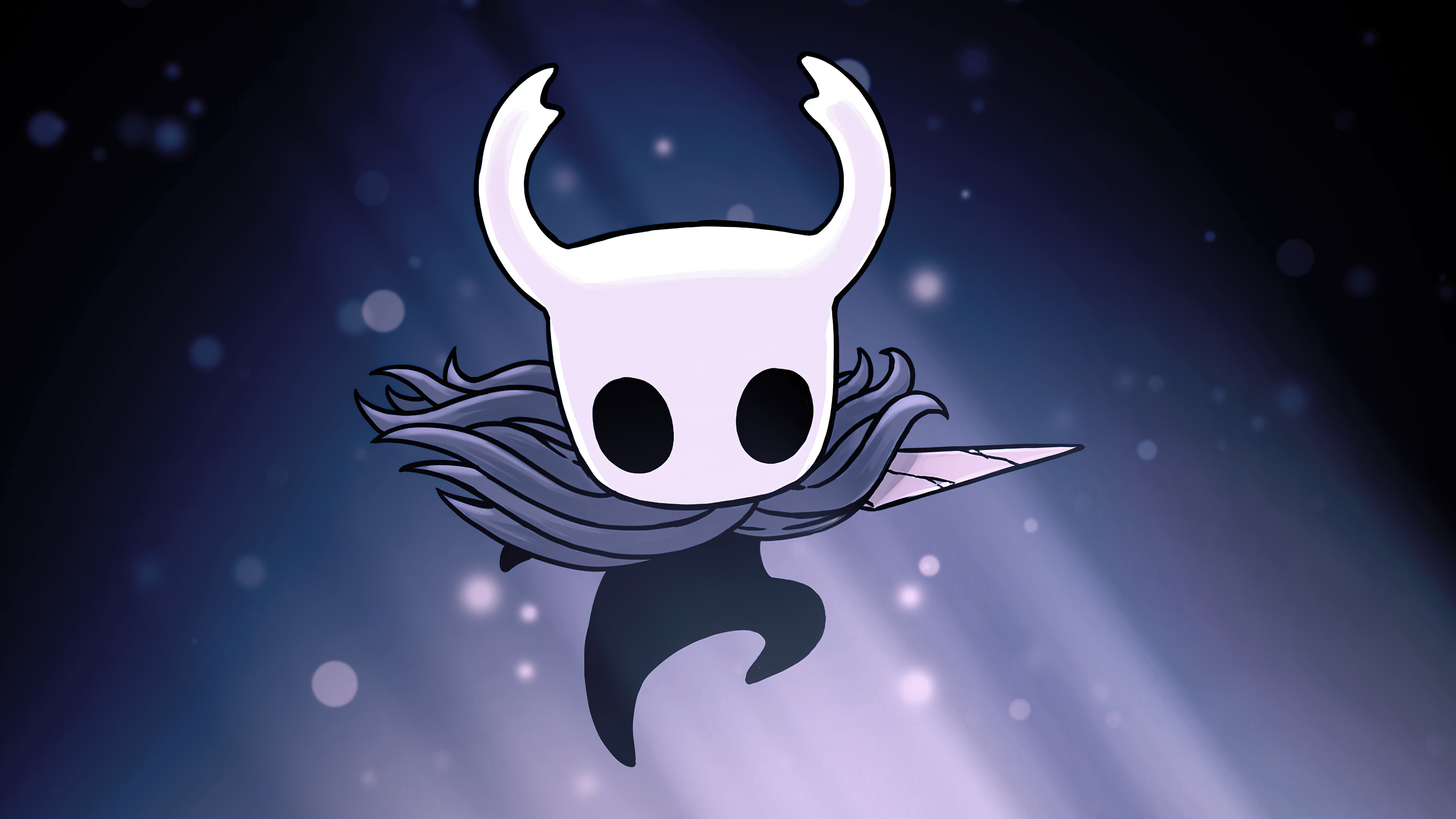 The Knight from Hollow Knight in 4K Art HD Wallpaper