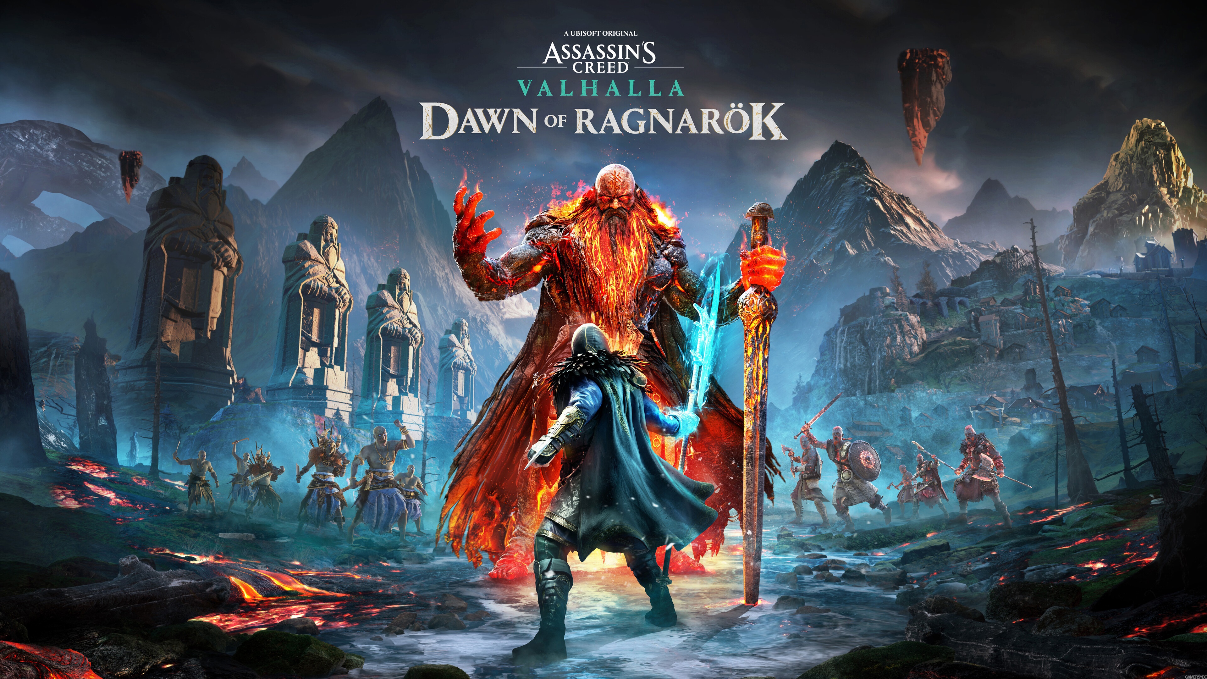 Assassin's Creed Valhalla: Dawn of Ragnarök 4K HD Wallpaper