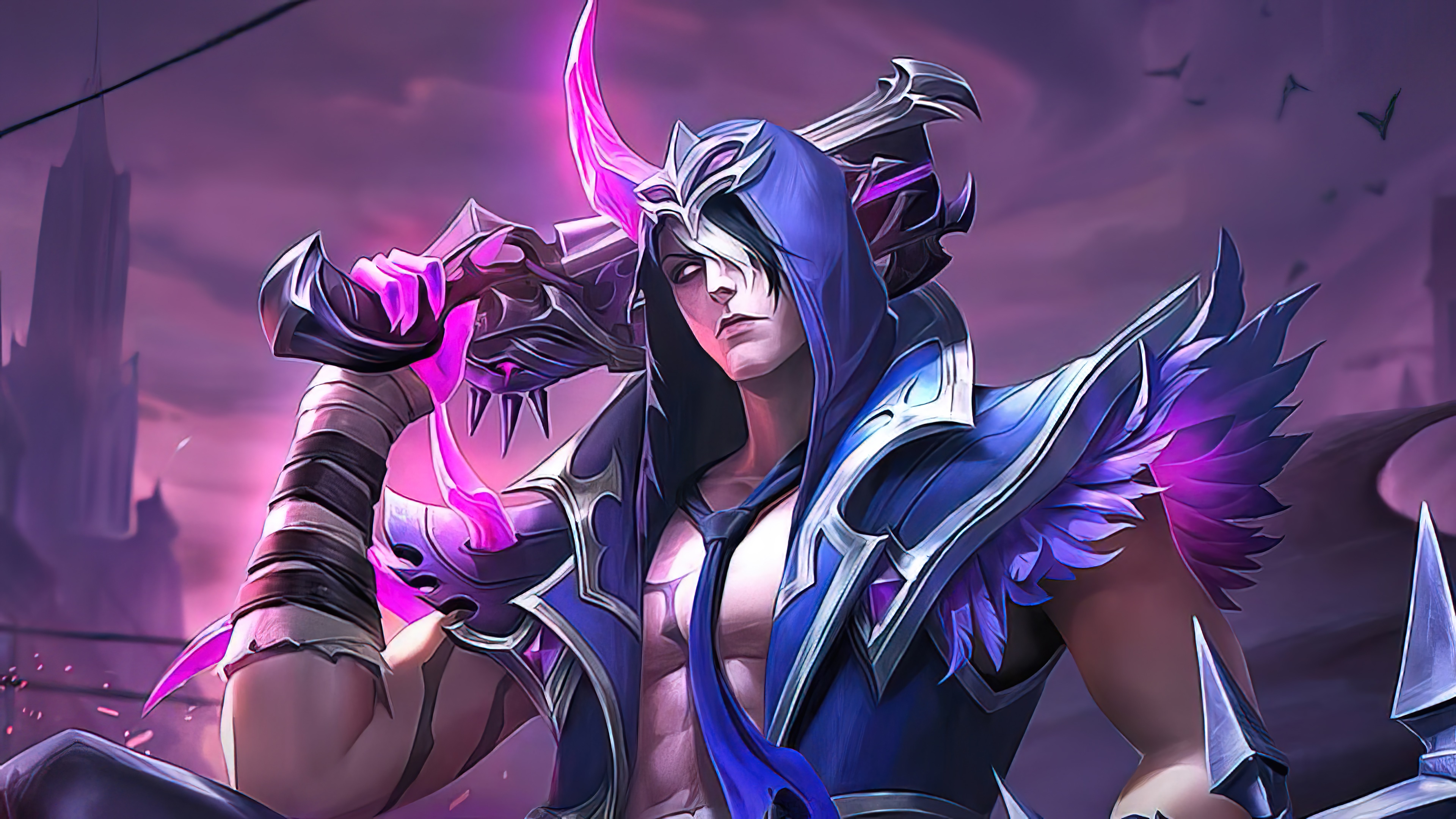 Granger from Mobile Legends Hellbringer Skin 4K HD Wallpaper
