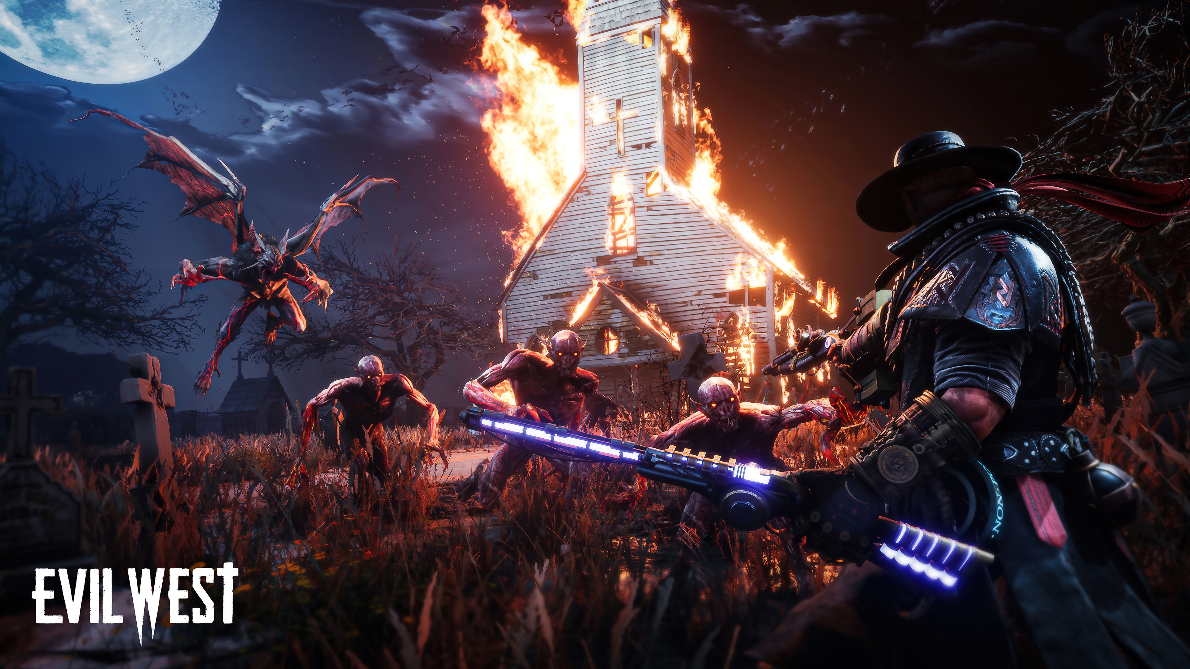 Evil West 4K HD Wallpaper