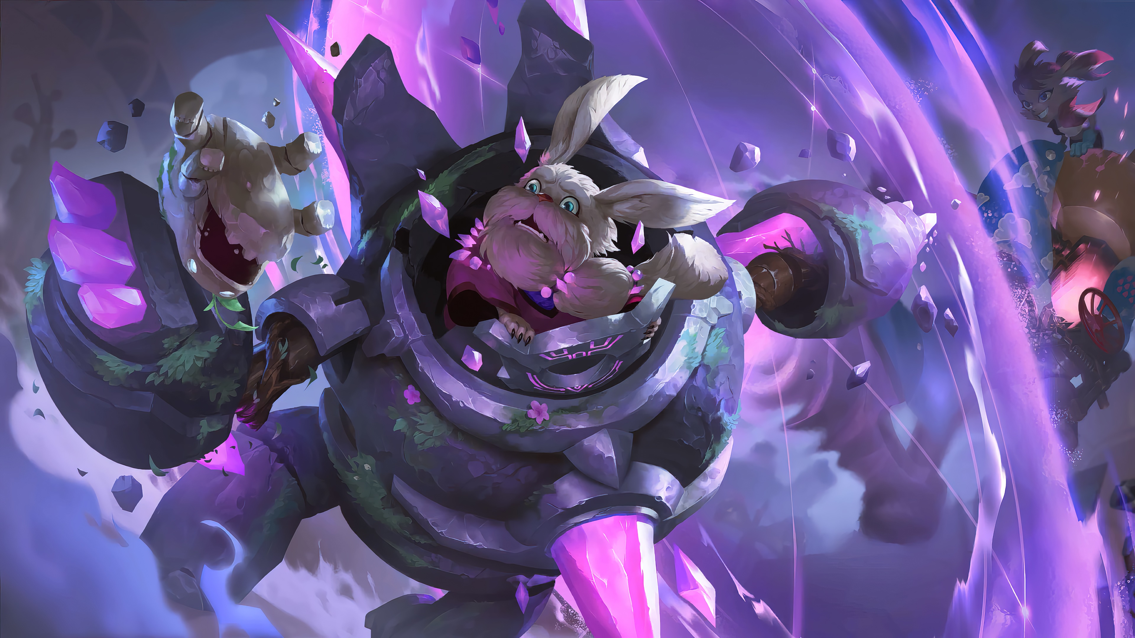 Geode Mechaforcer from Legends of Runeterra HD Wallpaper