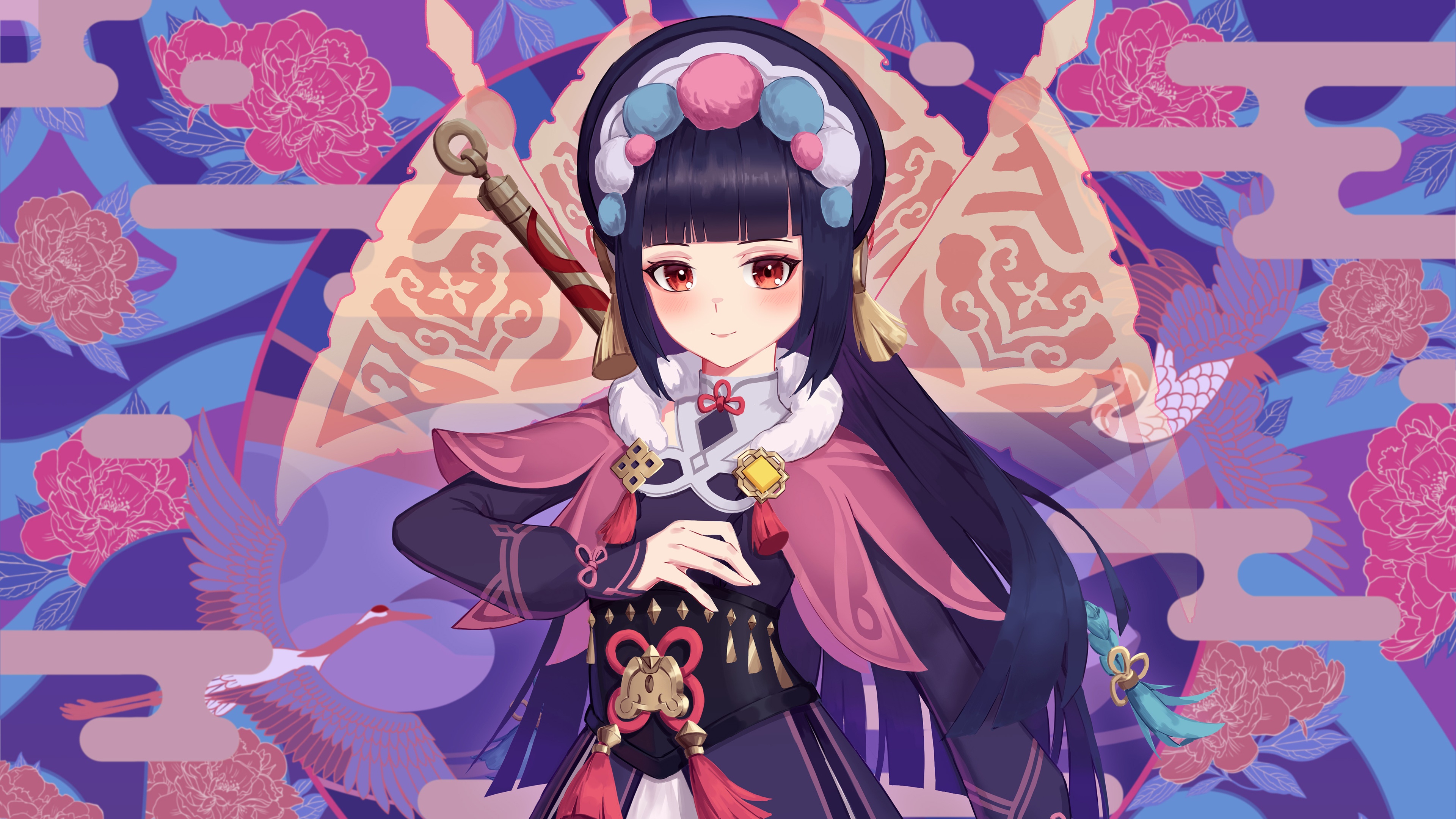 Yun Jin from Genshin Impact 4K HD Wallpaper