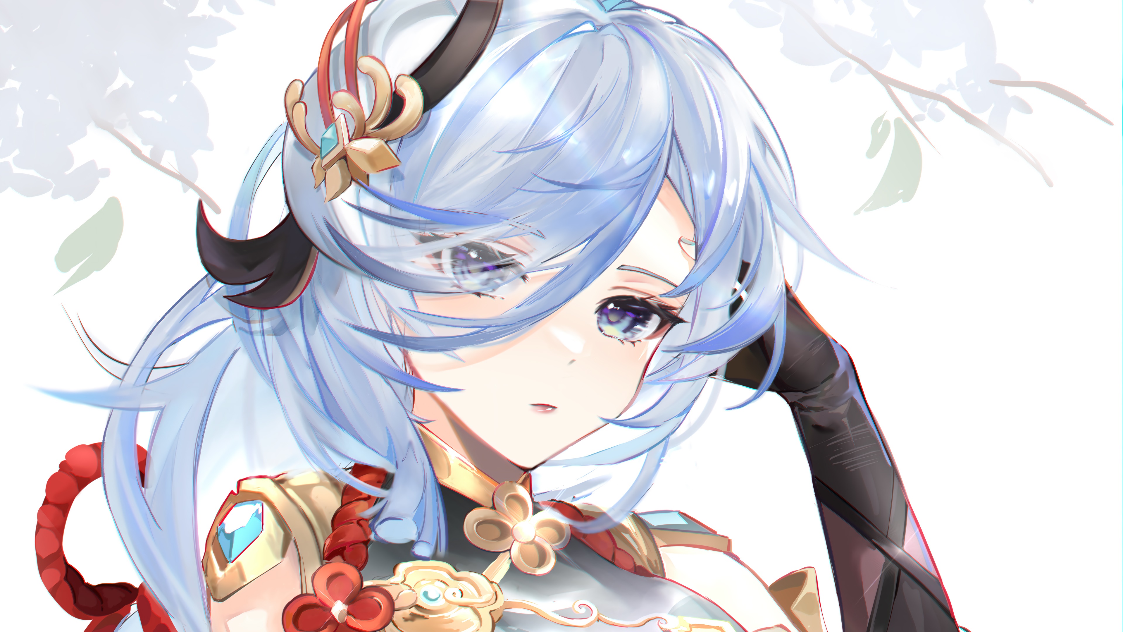 Shenhe from Genshin Impact 4K HD Wallpaper