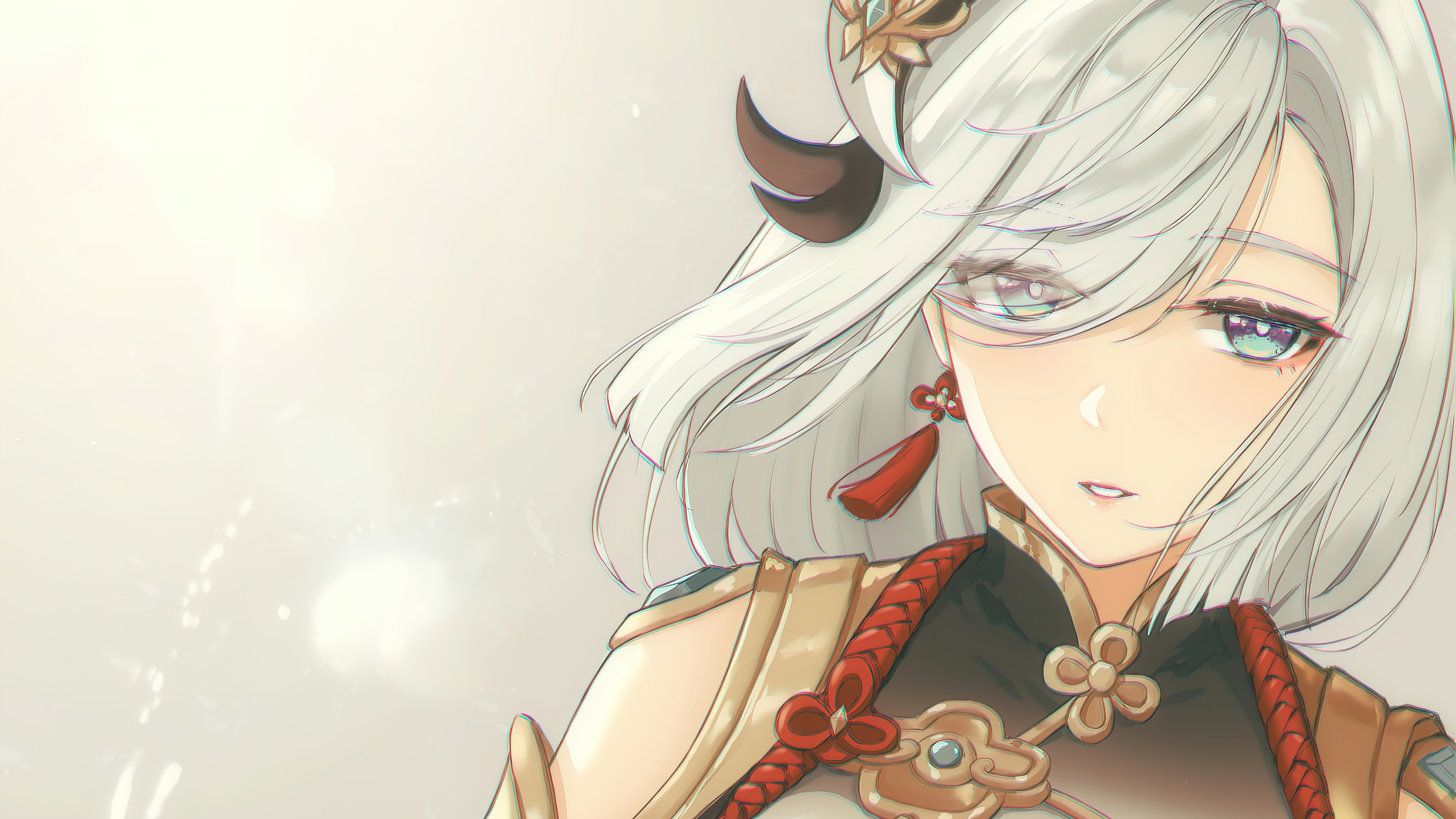 Shenhe from Genshin Impact 4K HD Wallpaper