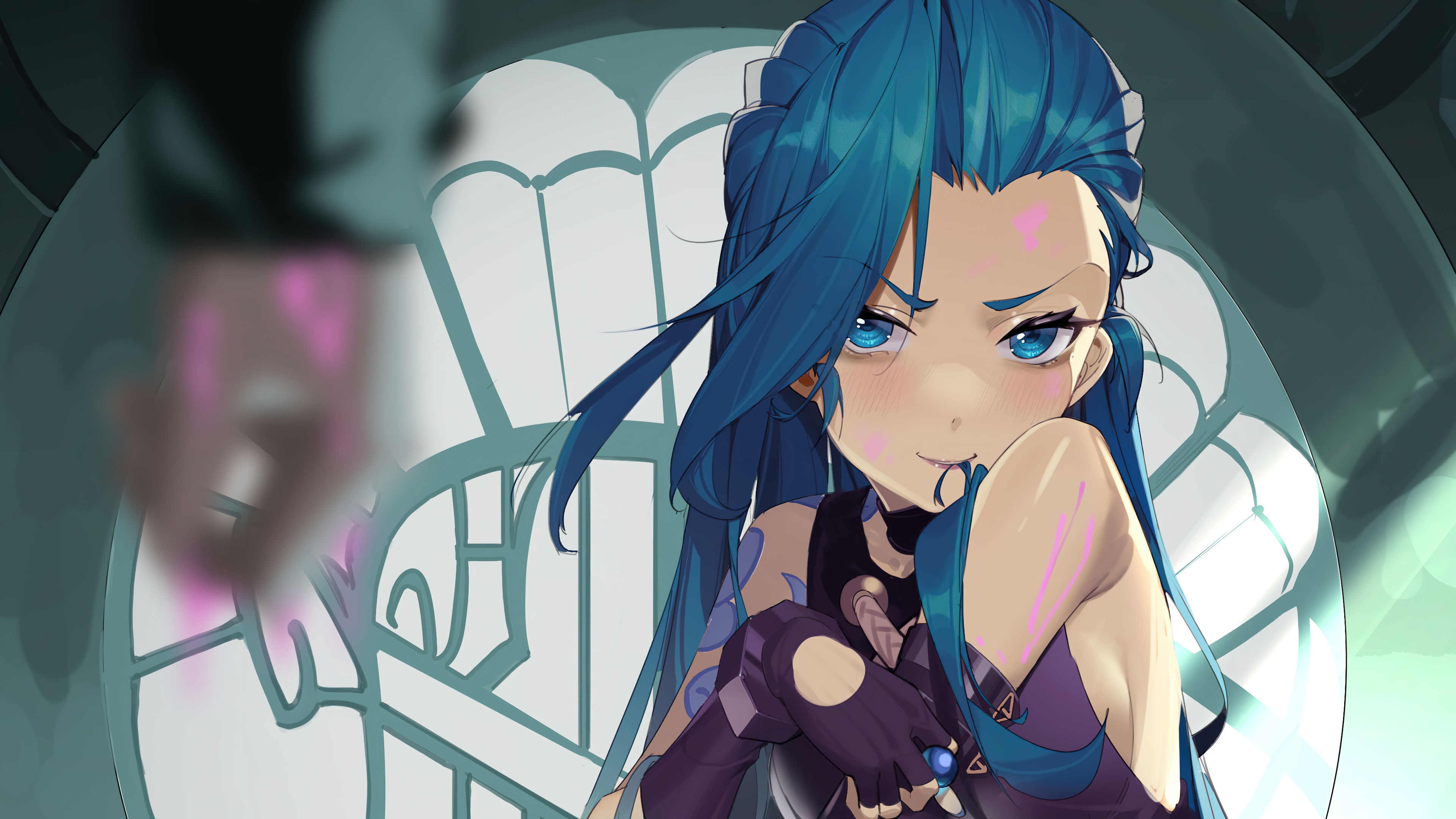 Jinx from Arcane 4K HD Wallpaper