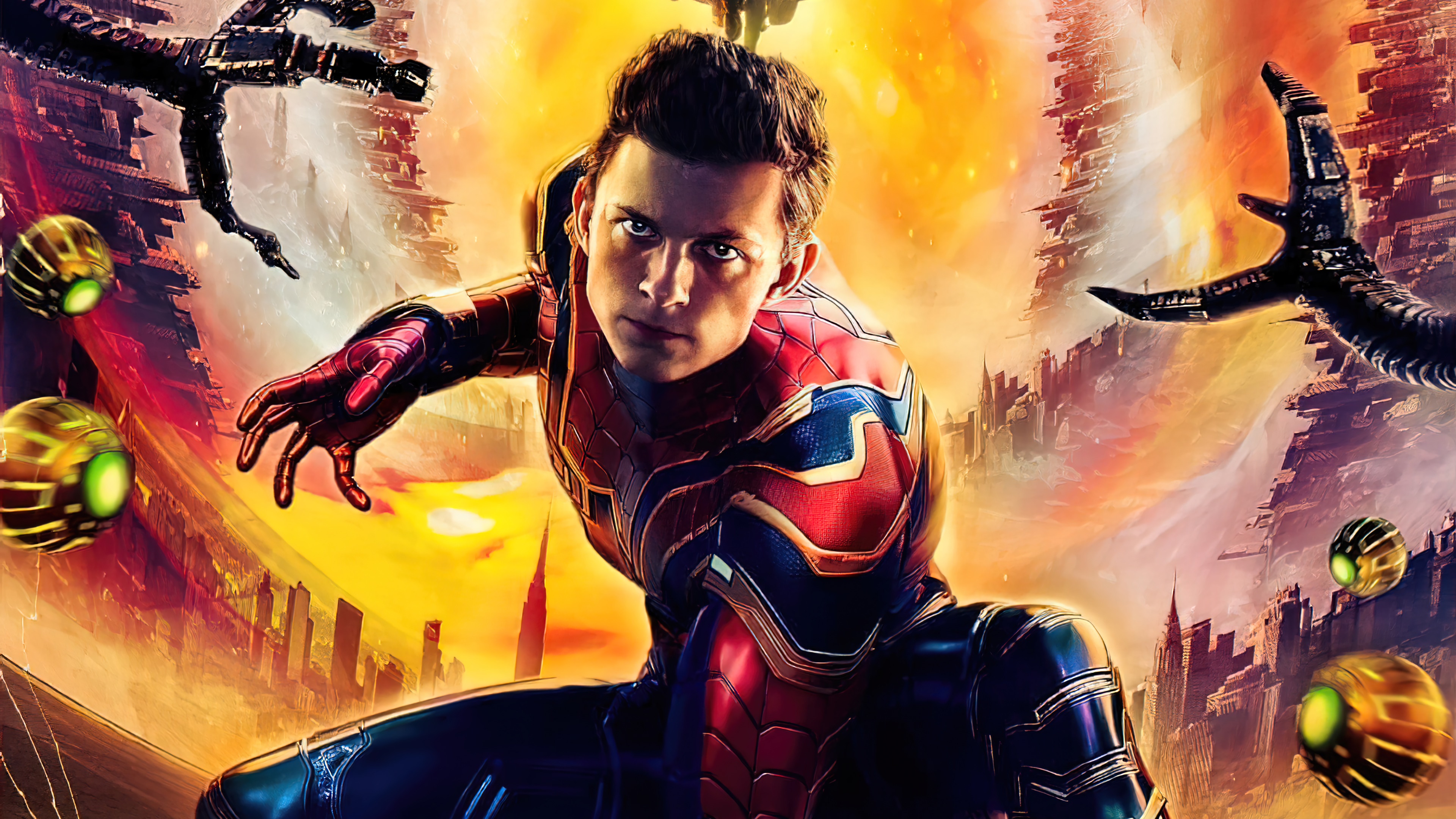 Spider-Man from No Way Home movie 4K HD Wallpaper