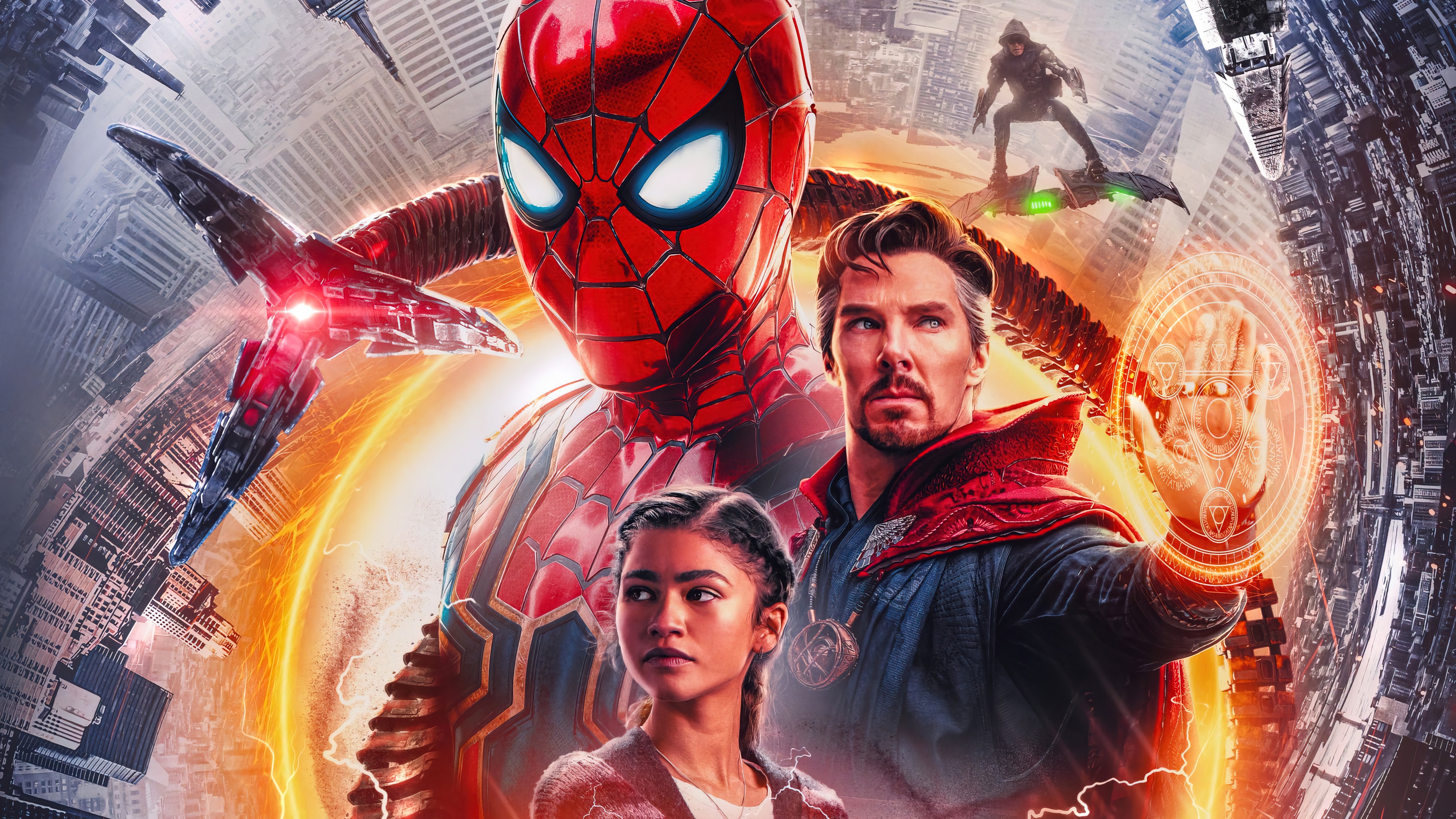 Spider-Man: No Way Home Movie Poster 4K HD Wallpaper