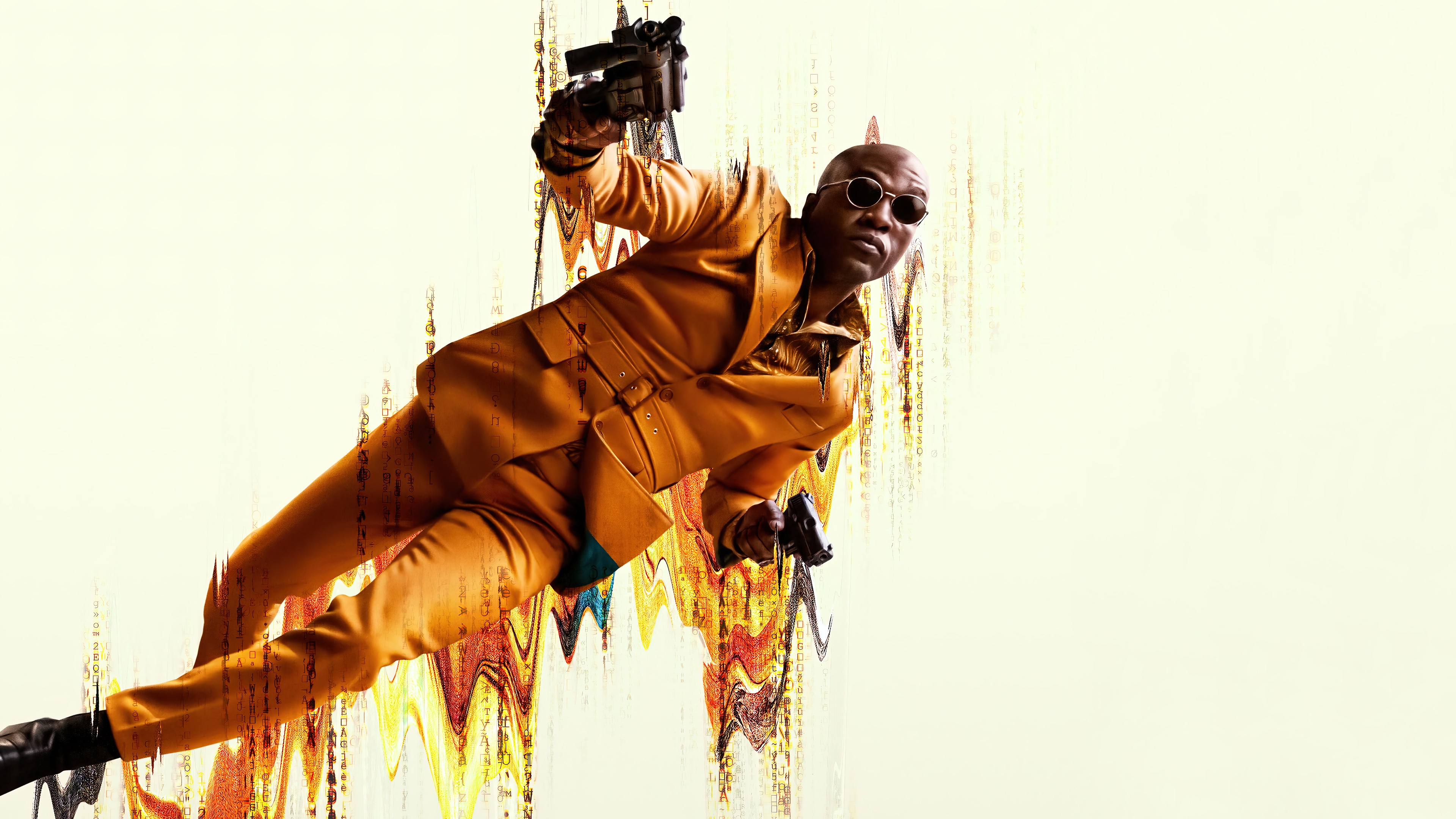 Morpheus from The Matrix Resurrections 4K HD Wallpaper