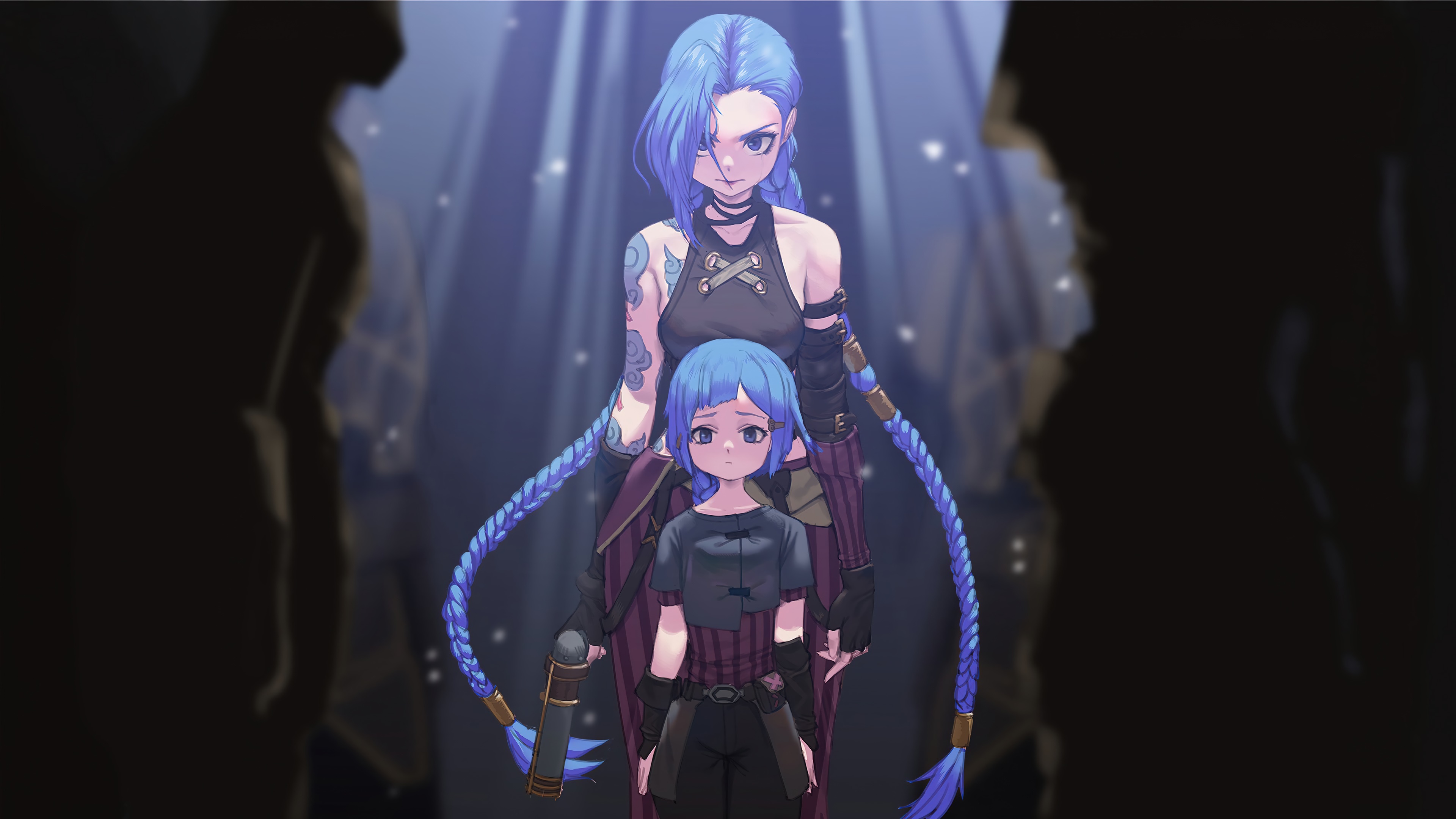 Jinx from Arcane HD Wallpaper