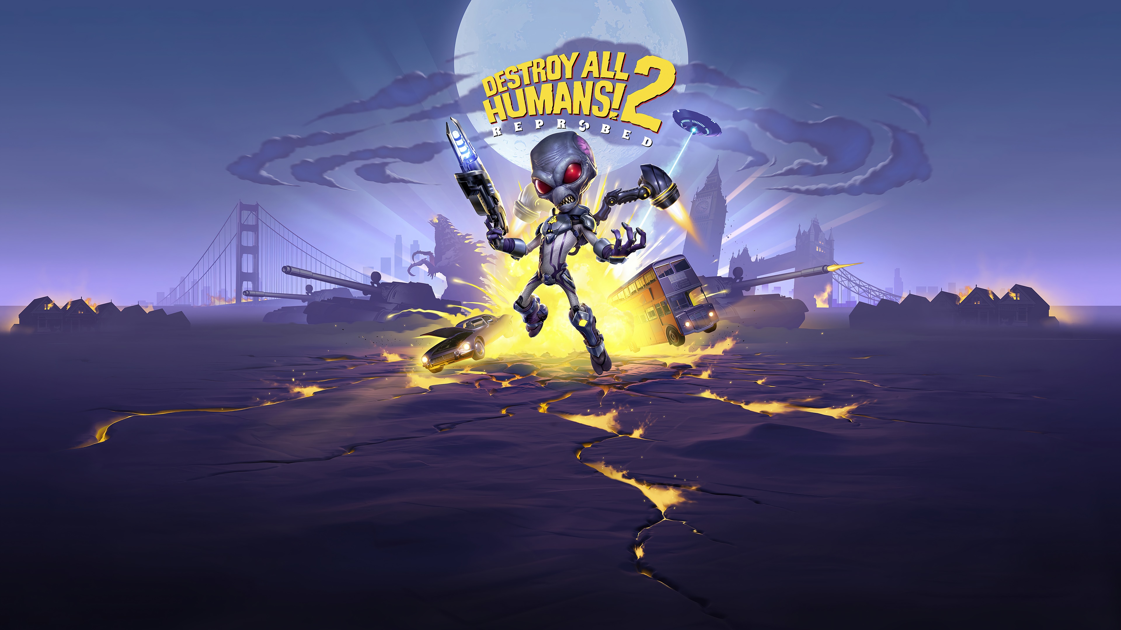 Destroy All Humans! 2 Reprobed 4K HD Wallpaper