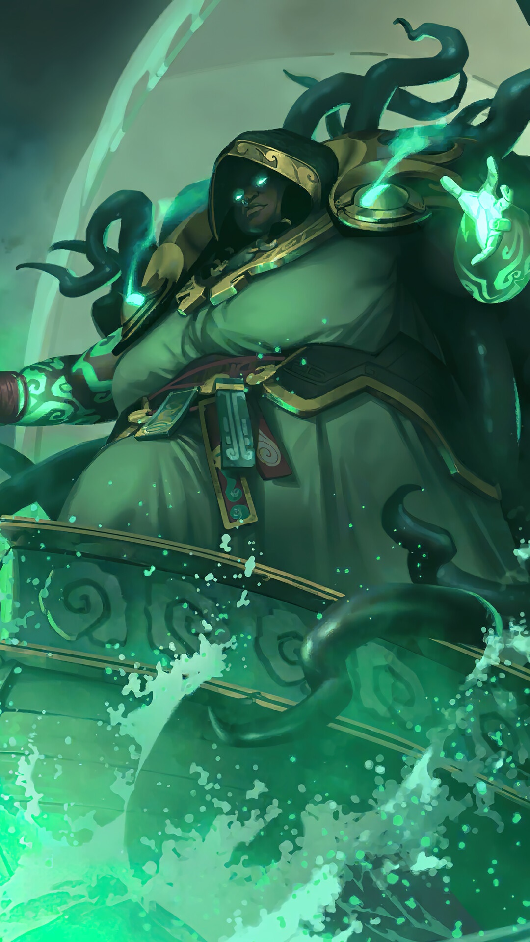 Gangplank from Legends of Runeterra HD Phone Wallpaper