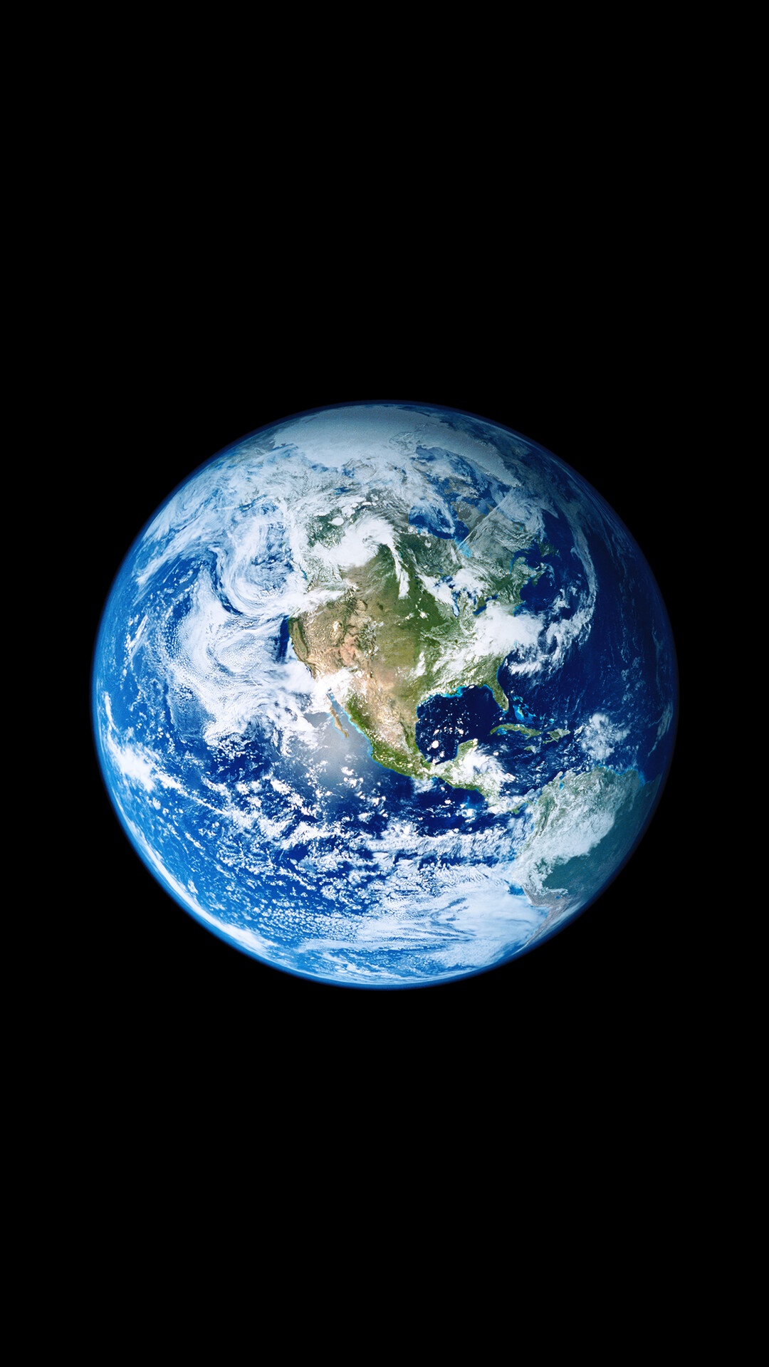 Planet Earth from Space HD Phone Wallpaper