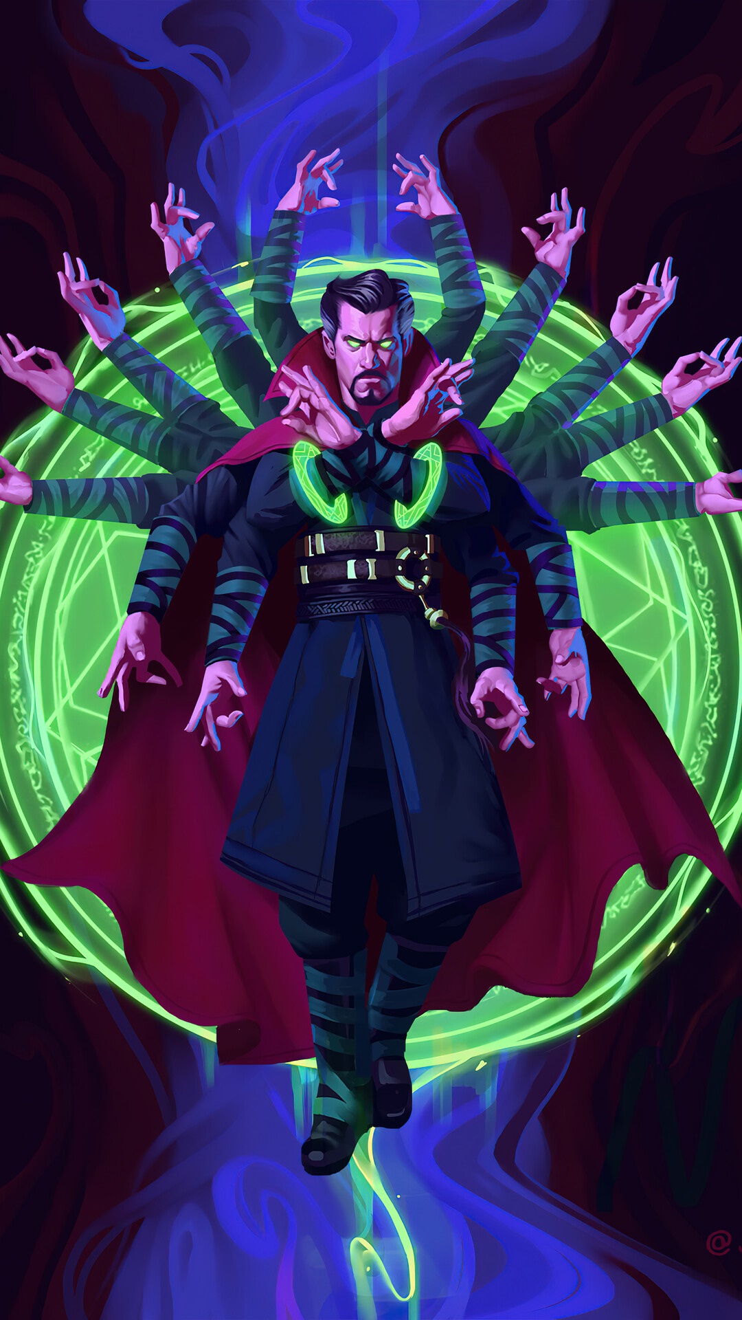 Doctor Strange from Doctor Strange in the Multiverse of Madness HD Phone Wallpaper
