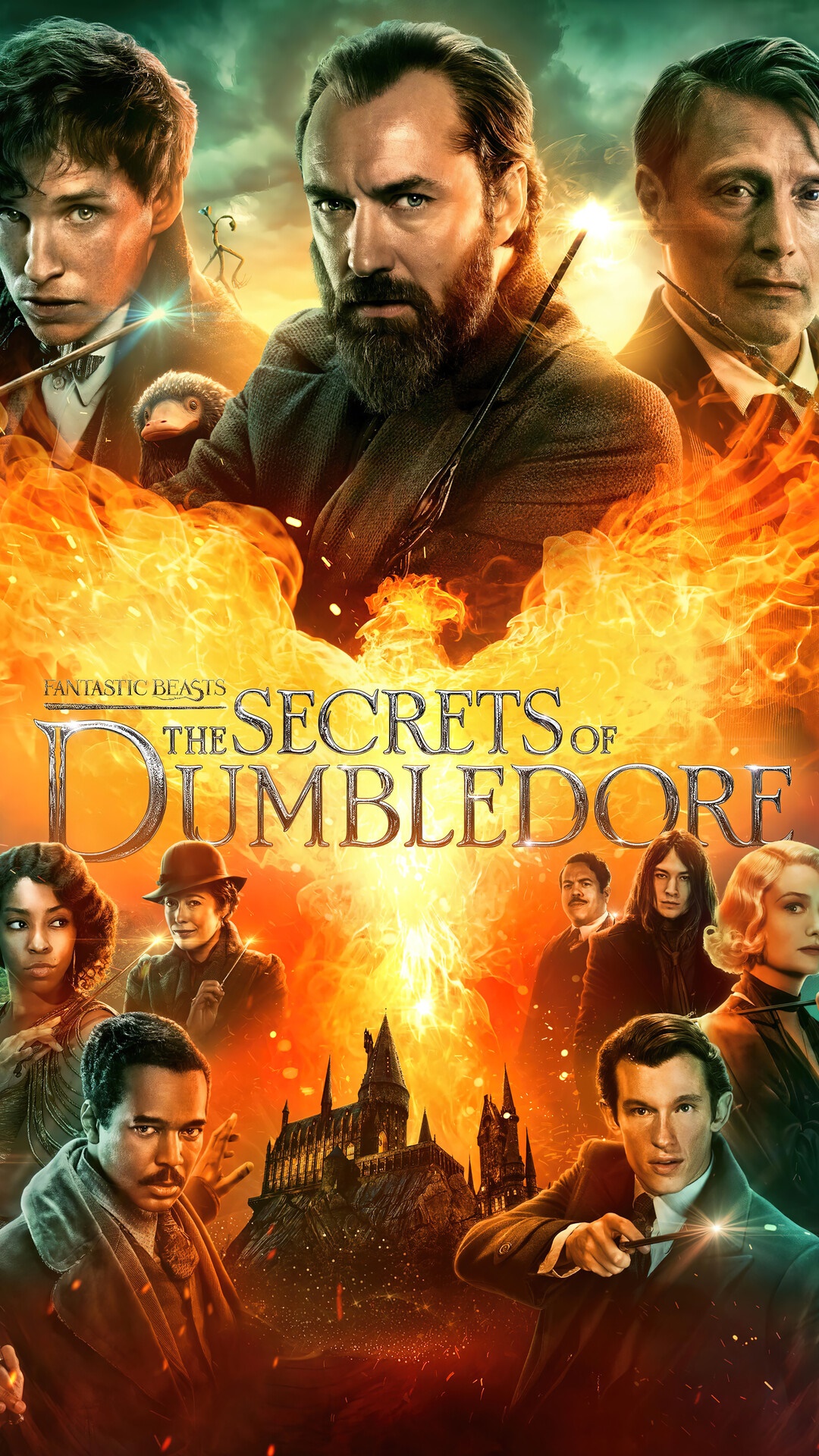 Fantastic Beasts: The Secrets of Dumbledore Poster HD Phone Wallpaper