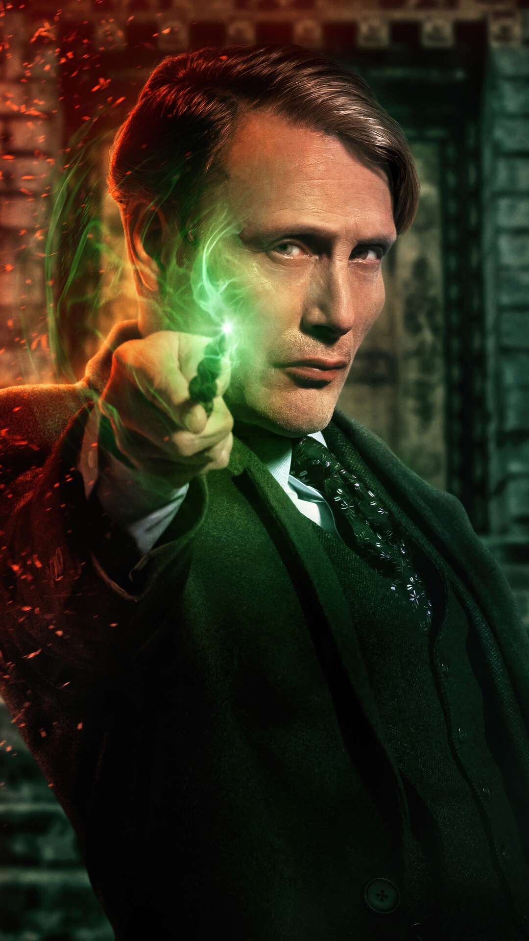 Gellert Grindelwald from Fantastic Beasts: The Secrets of HD Phone Wallpaper