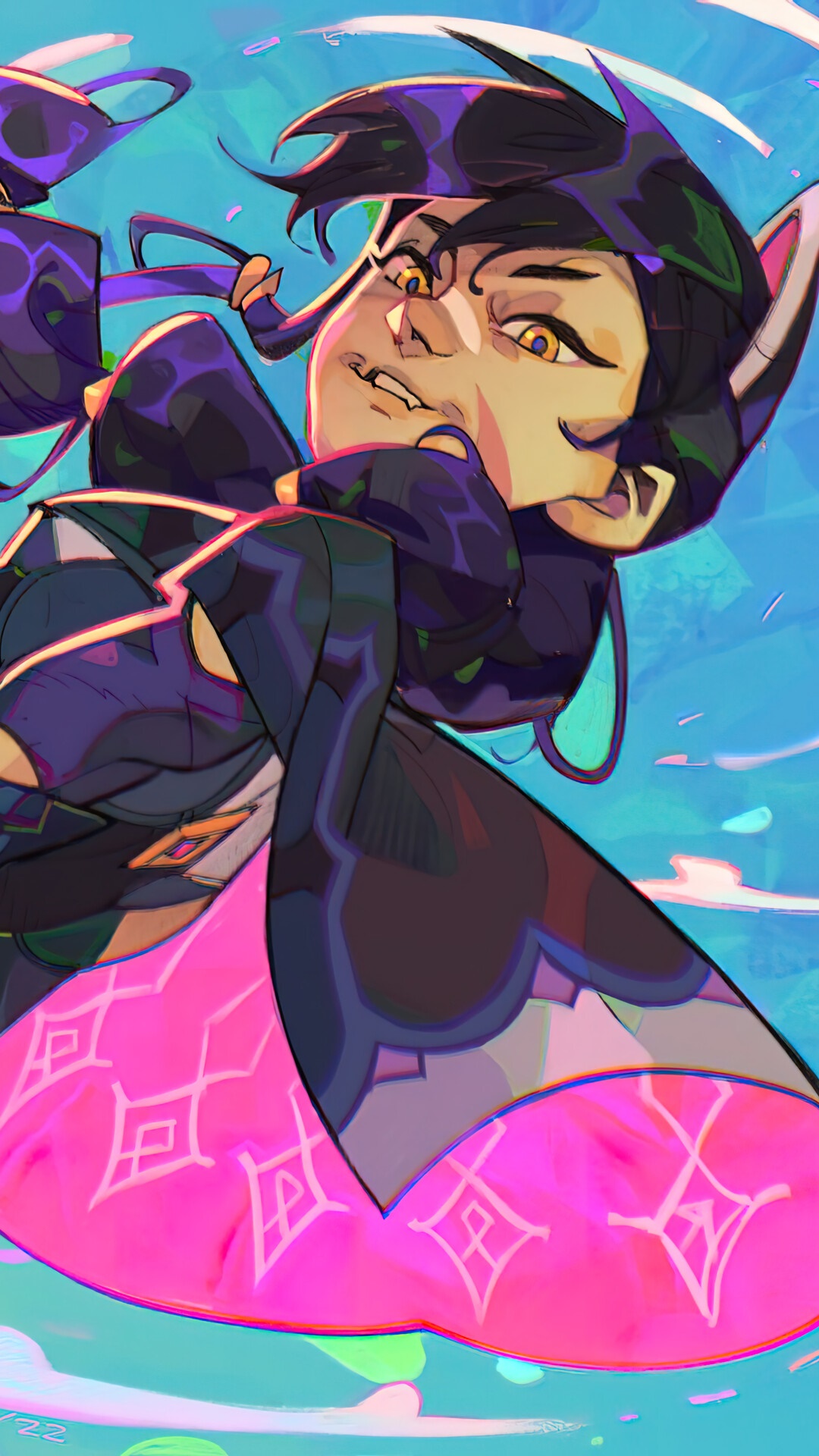 Character with cat ears from Fortnite HD Phone Wallpaper