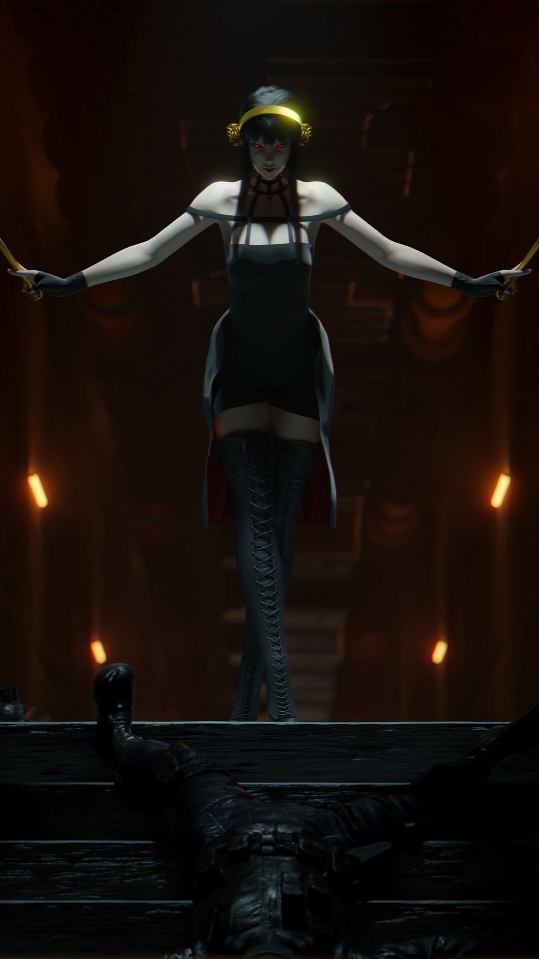 Yor Forger from Spy x Family HD Phone Wallpaper