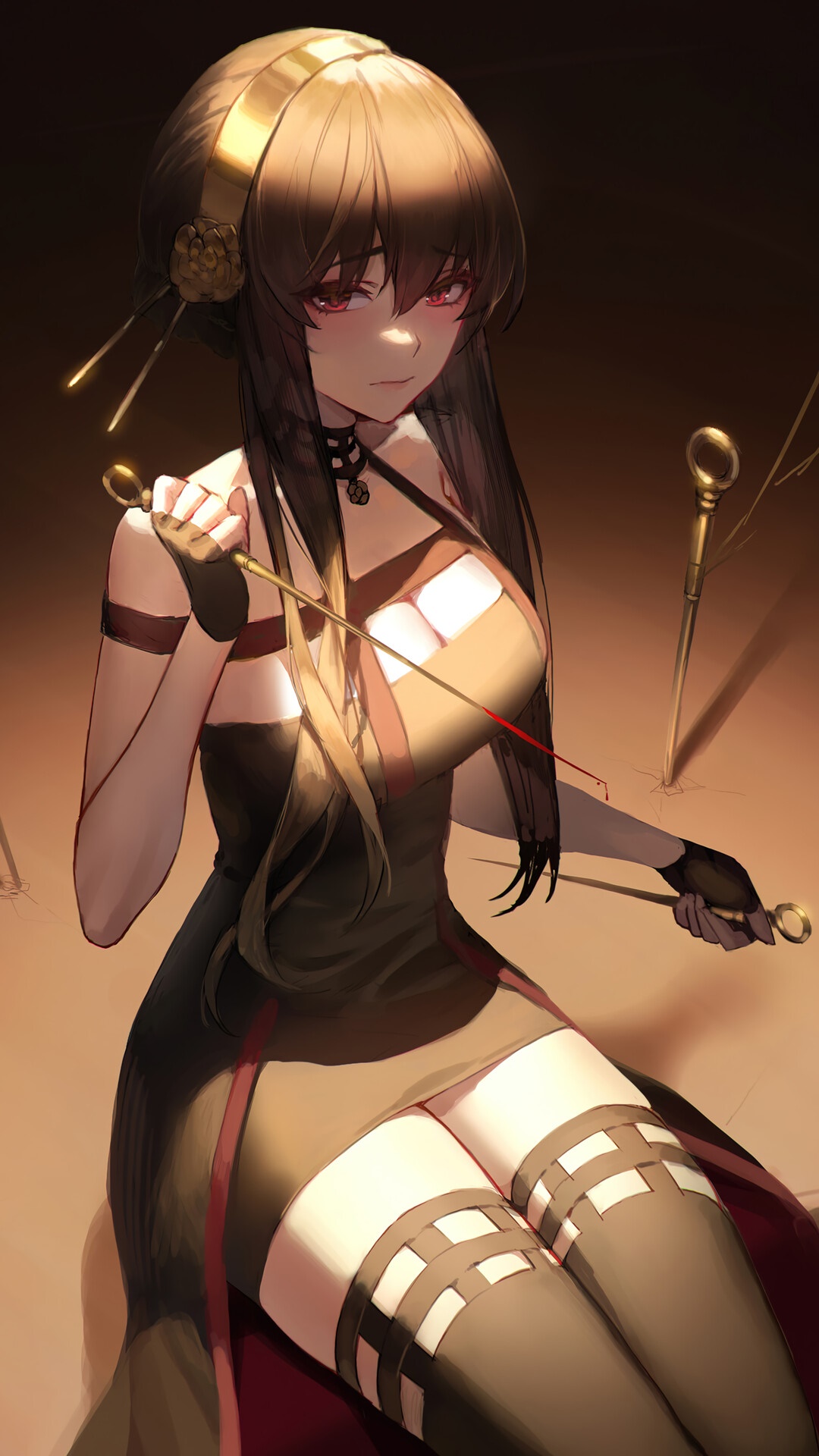Yor Forger from Spy x Family HD Phone Wallpaper