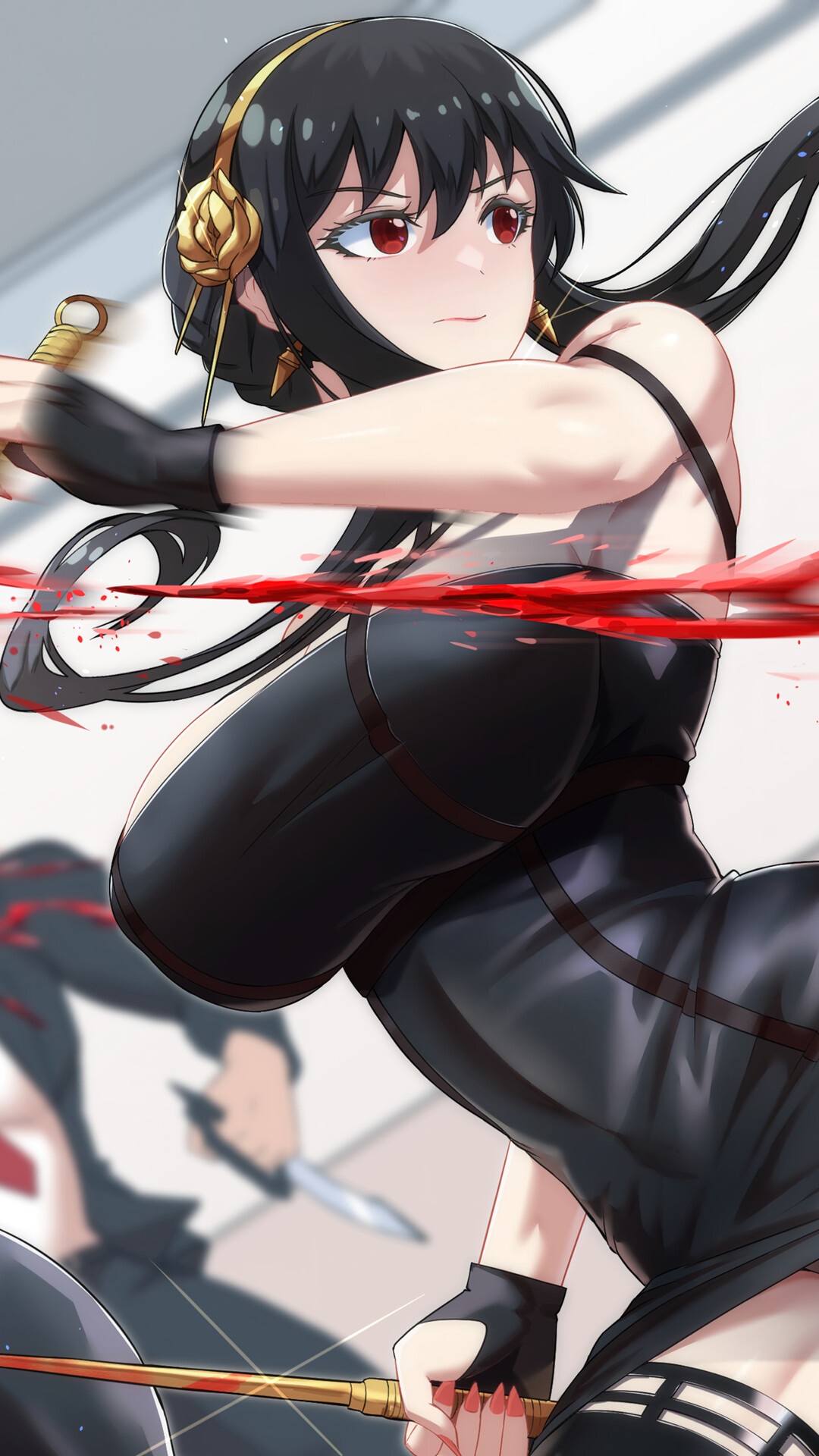 Yor Forger from Spy x Family HD Phone Wallpaper