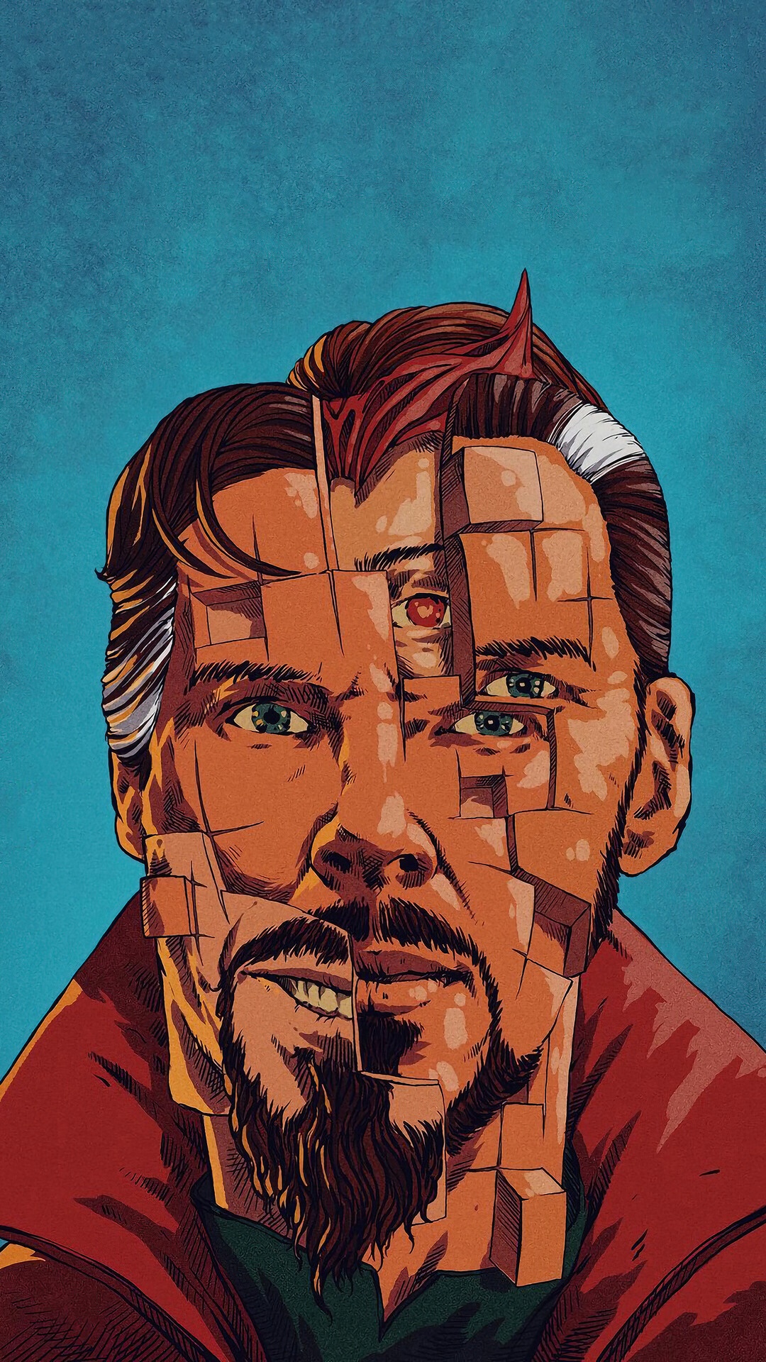 Doctor Strange from Doctor Strange in the Multiverse of Madness HD Phone Wallpaper