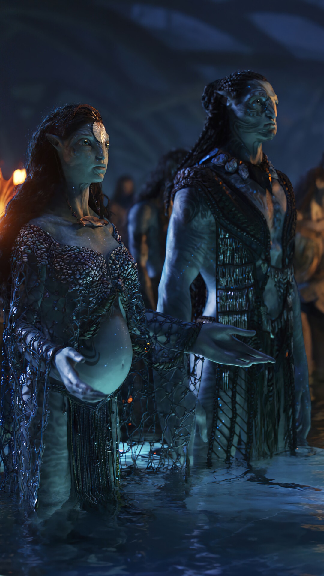 Neytiri and Jake Sully from Avatar: The Way of Water HD Phone Wallpaper