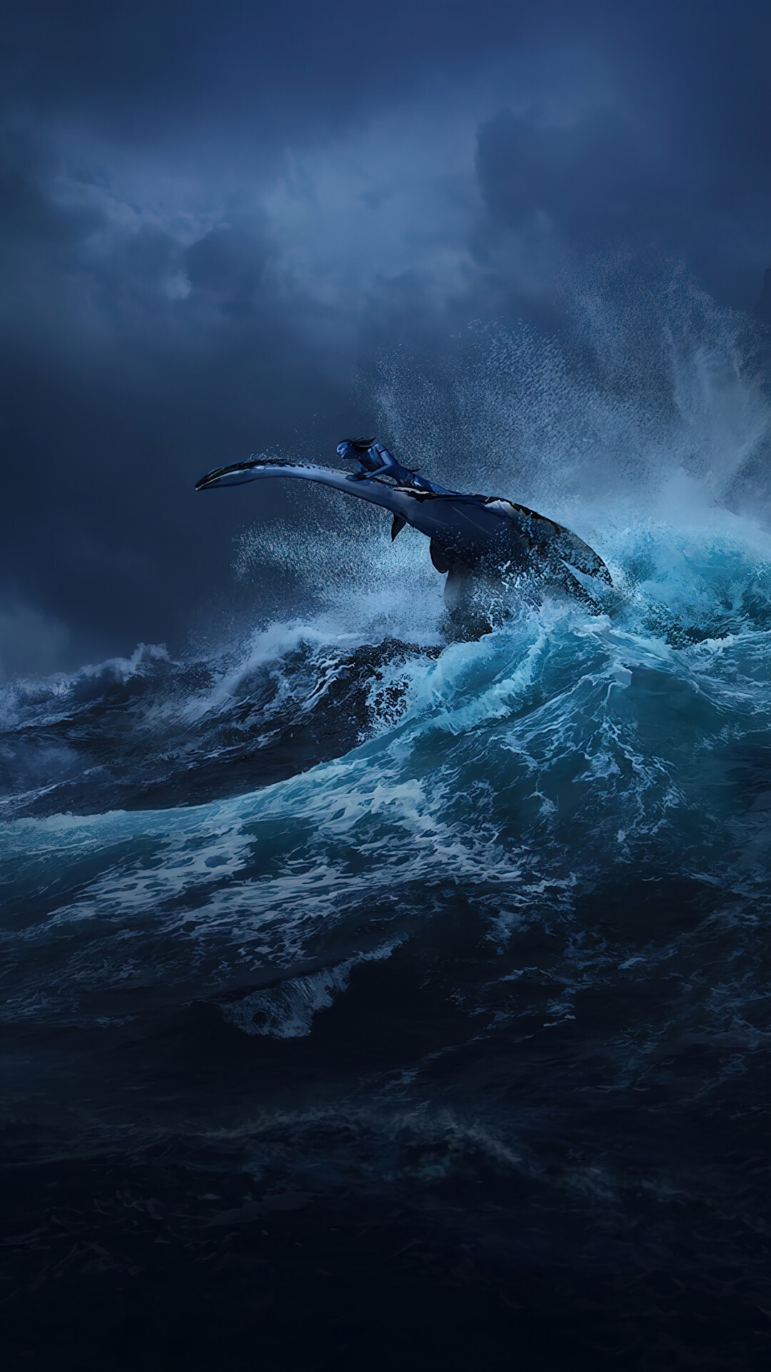 Avatar The Way of Water whale tail HD Phone Wallpaper