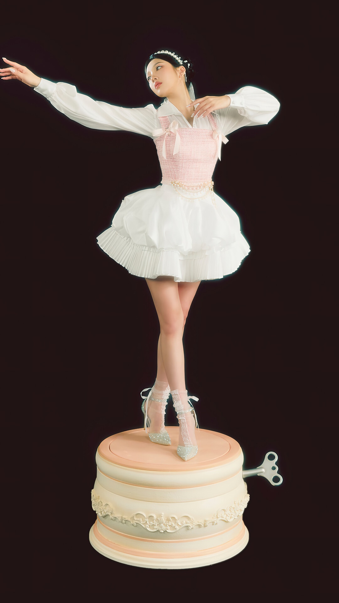 Joy from Red Velvet as a music box ballerina HD Phone Wallpaper
