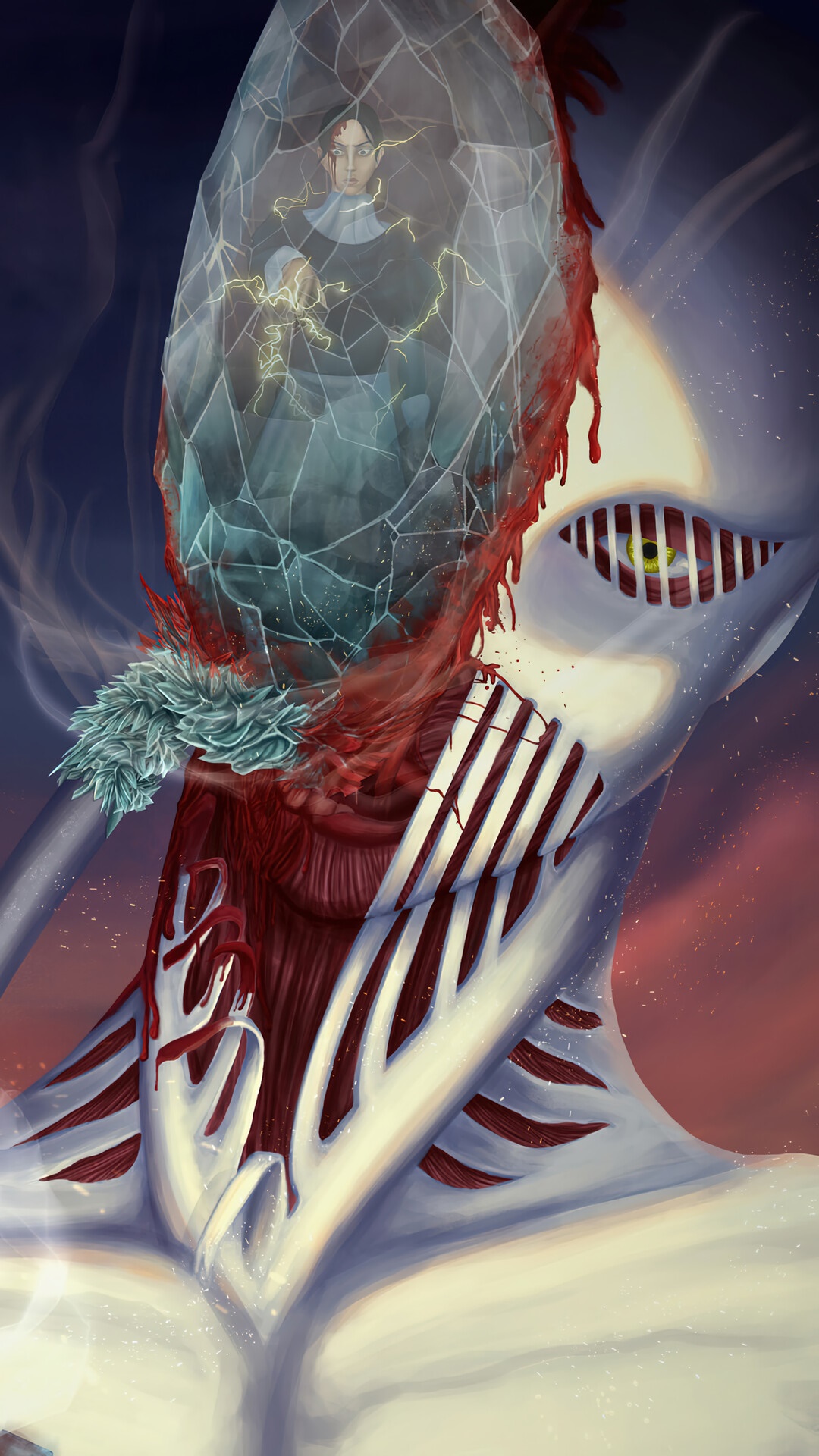 War Hammer Titan from Attack on Titan HD Phone Wallpaper