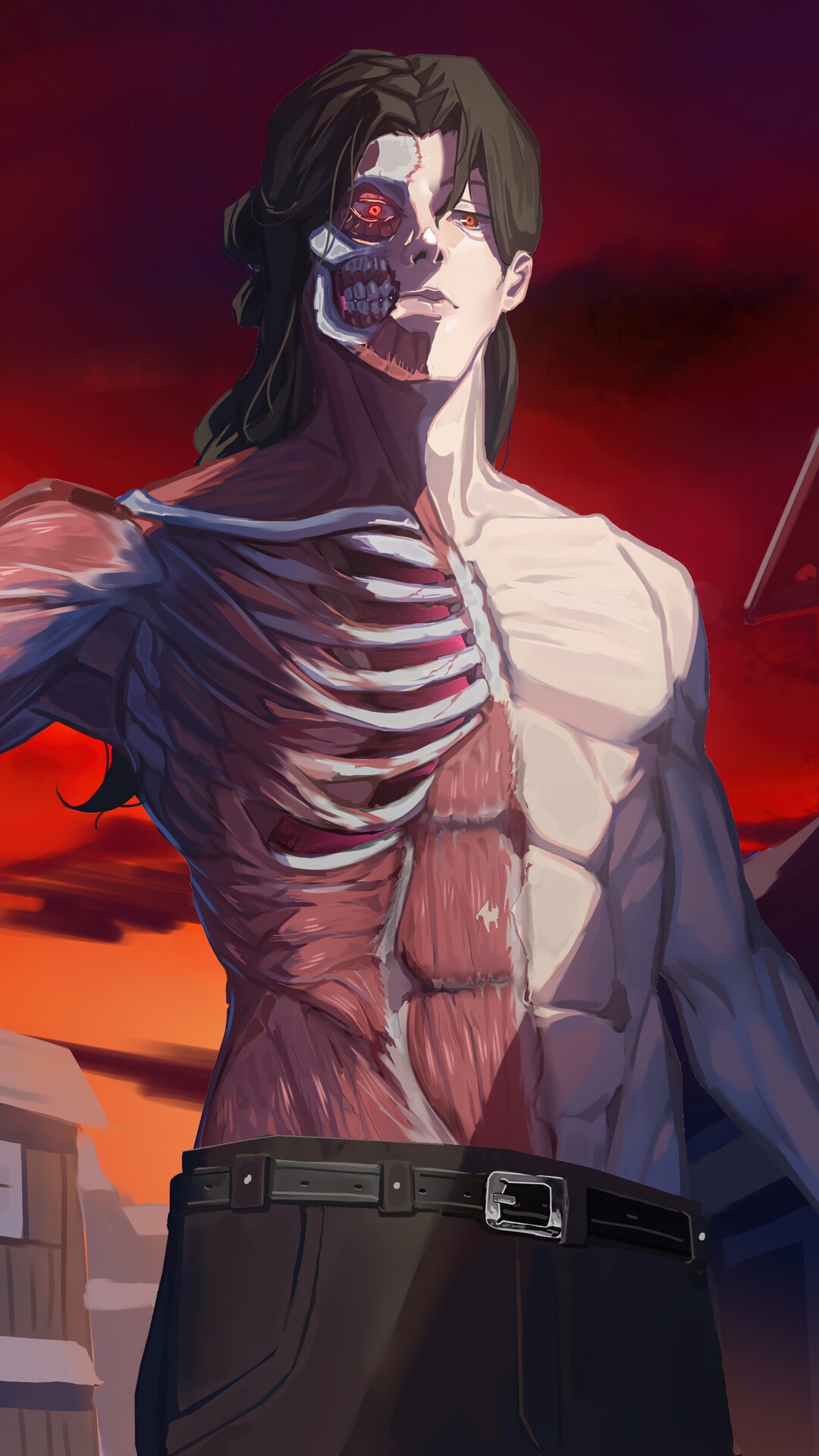 Eren Yeager from Attack on Titan HD Phone Wallpaper