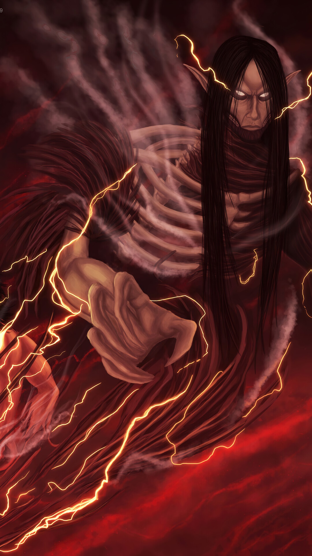 Eren Yeager from Attack on Titan HD Phone Wallpaper