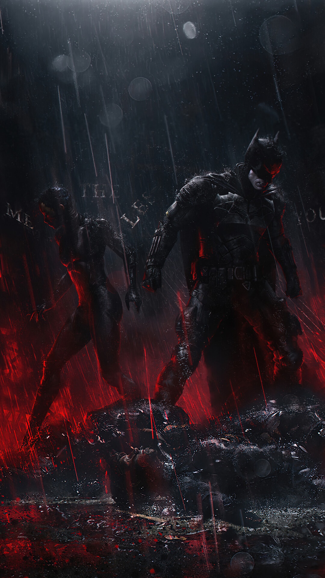Batman and Catwoman in The Batman (2022) HD Phone Wallpaper