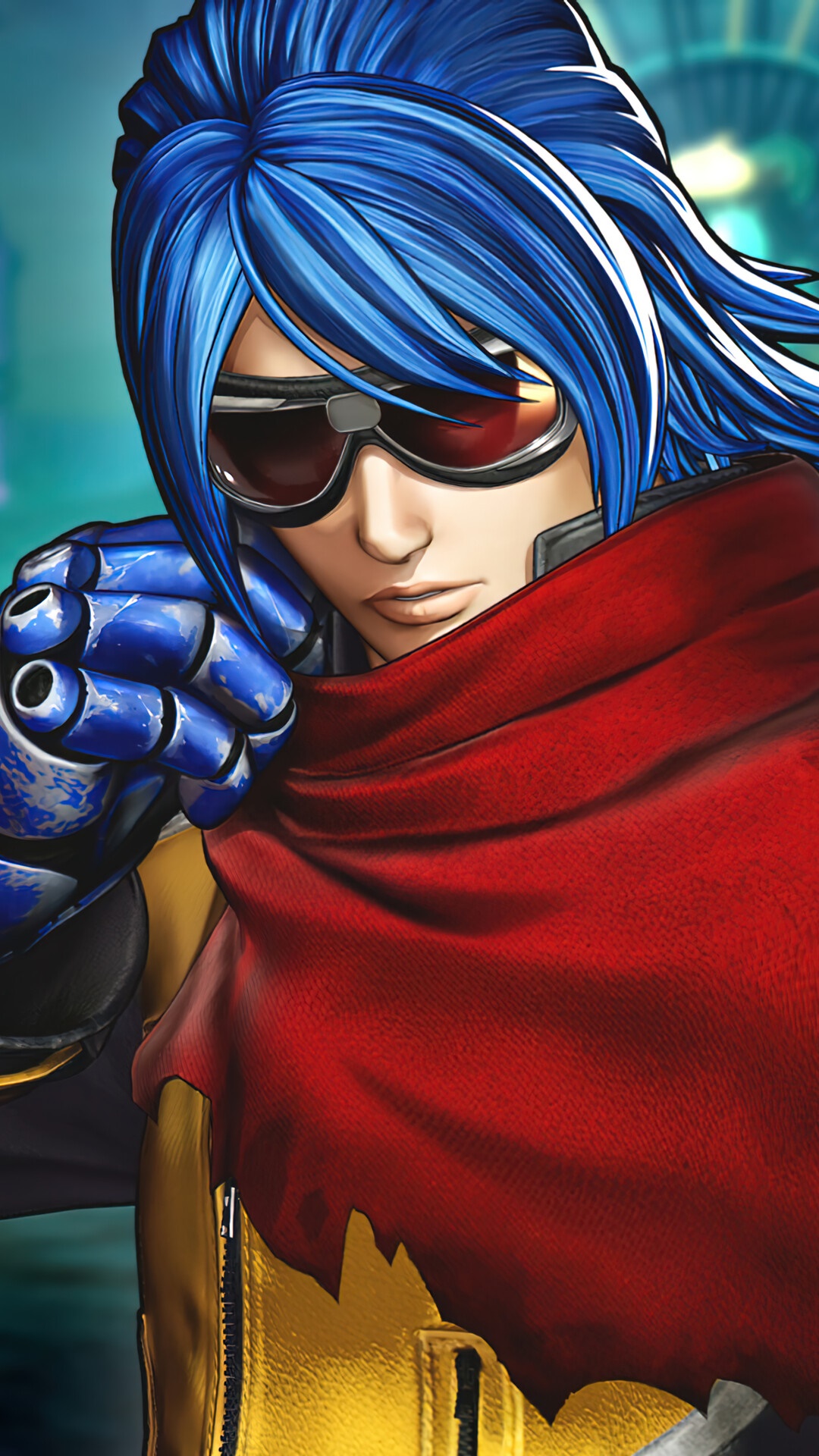 Kula Diamond from The King of Fighters XV HD Phone Wallpaper